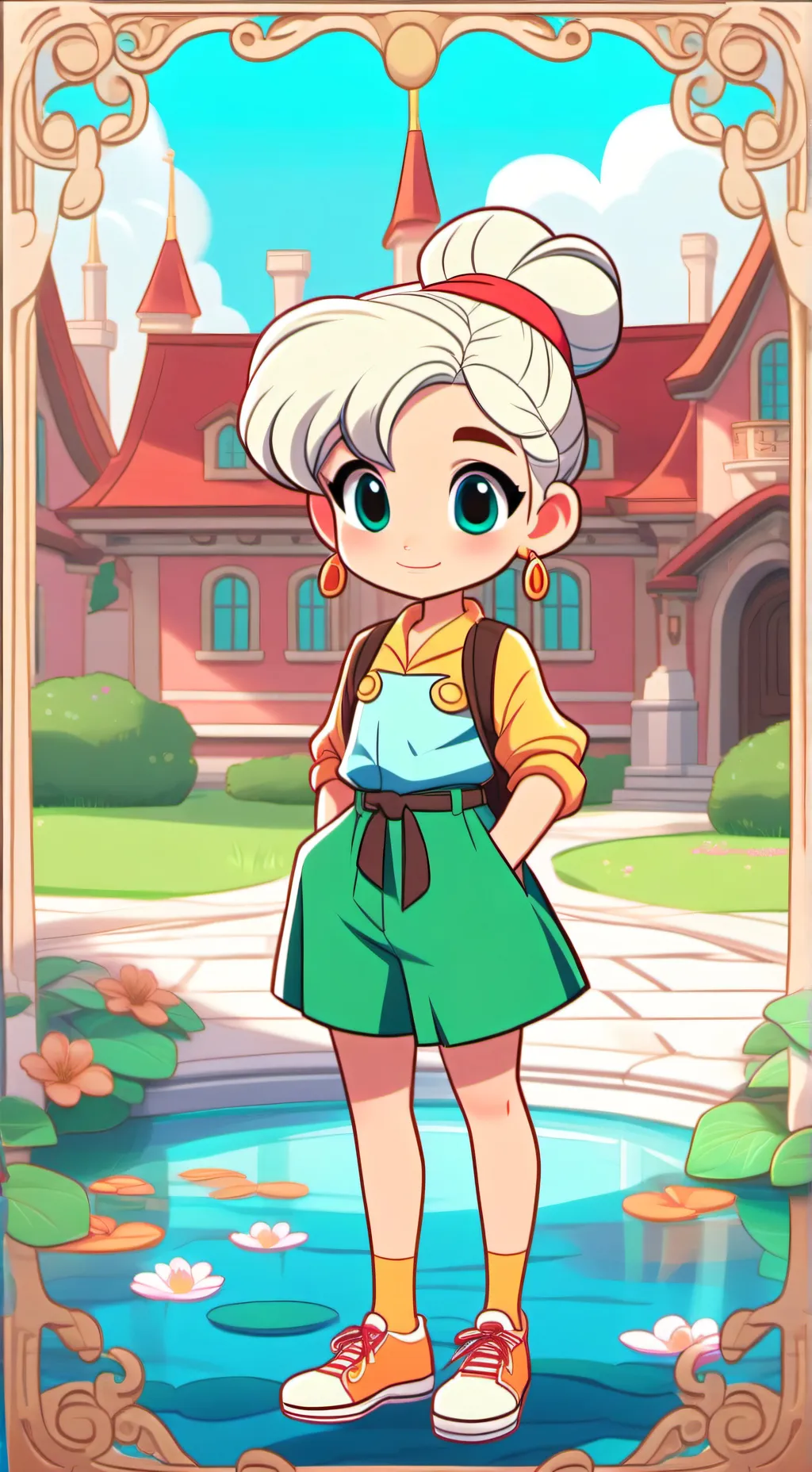 ai character: Hh broken zone background