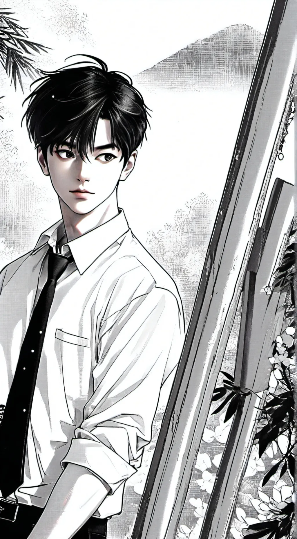 ai character: bangchan background