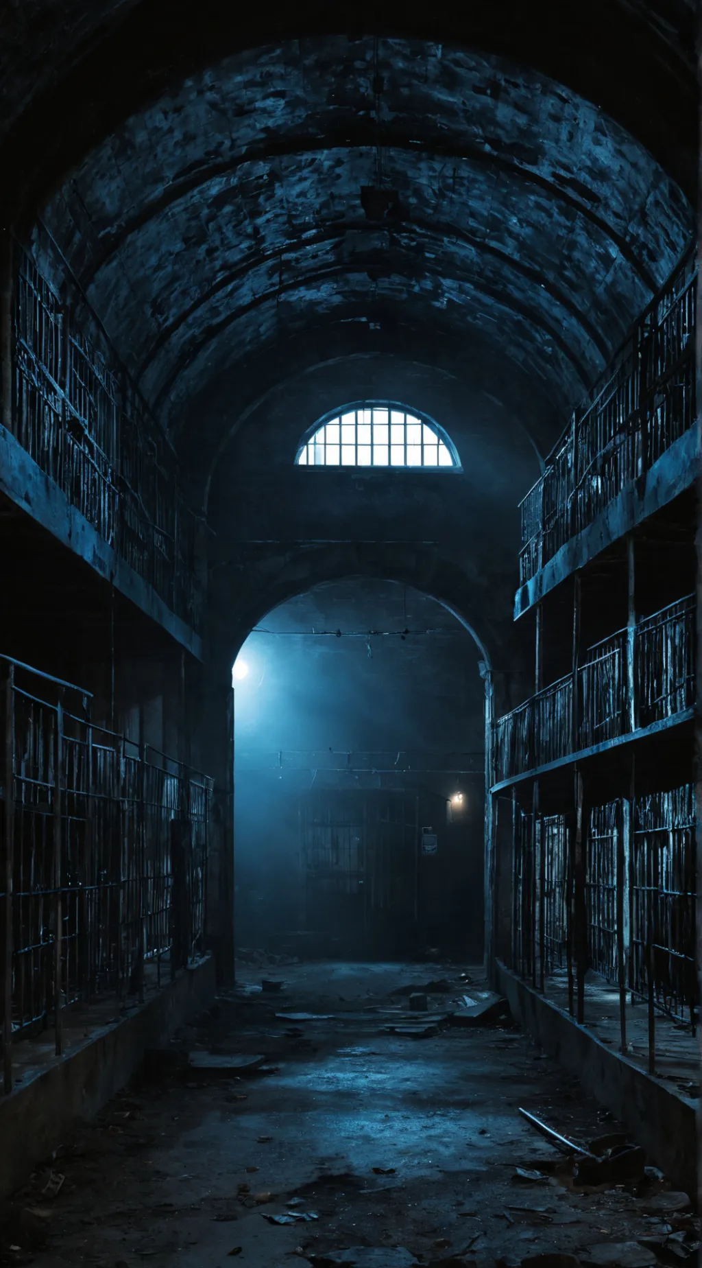 ai character: Magical prison background