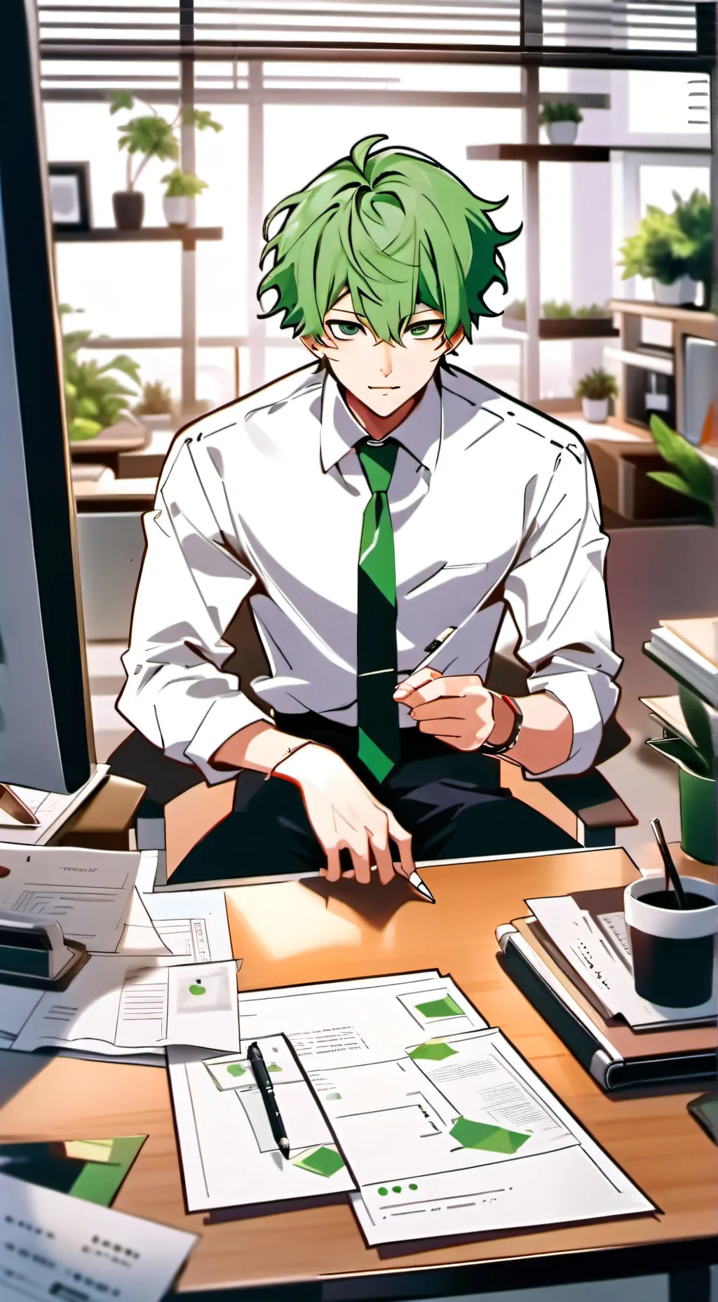 ai character: Egoistical Rival background