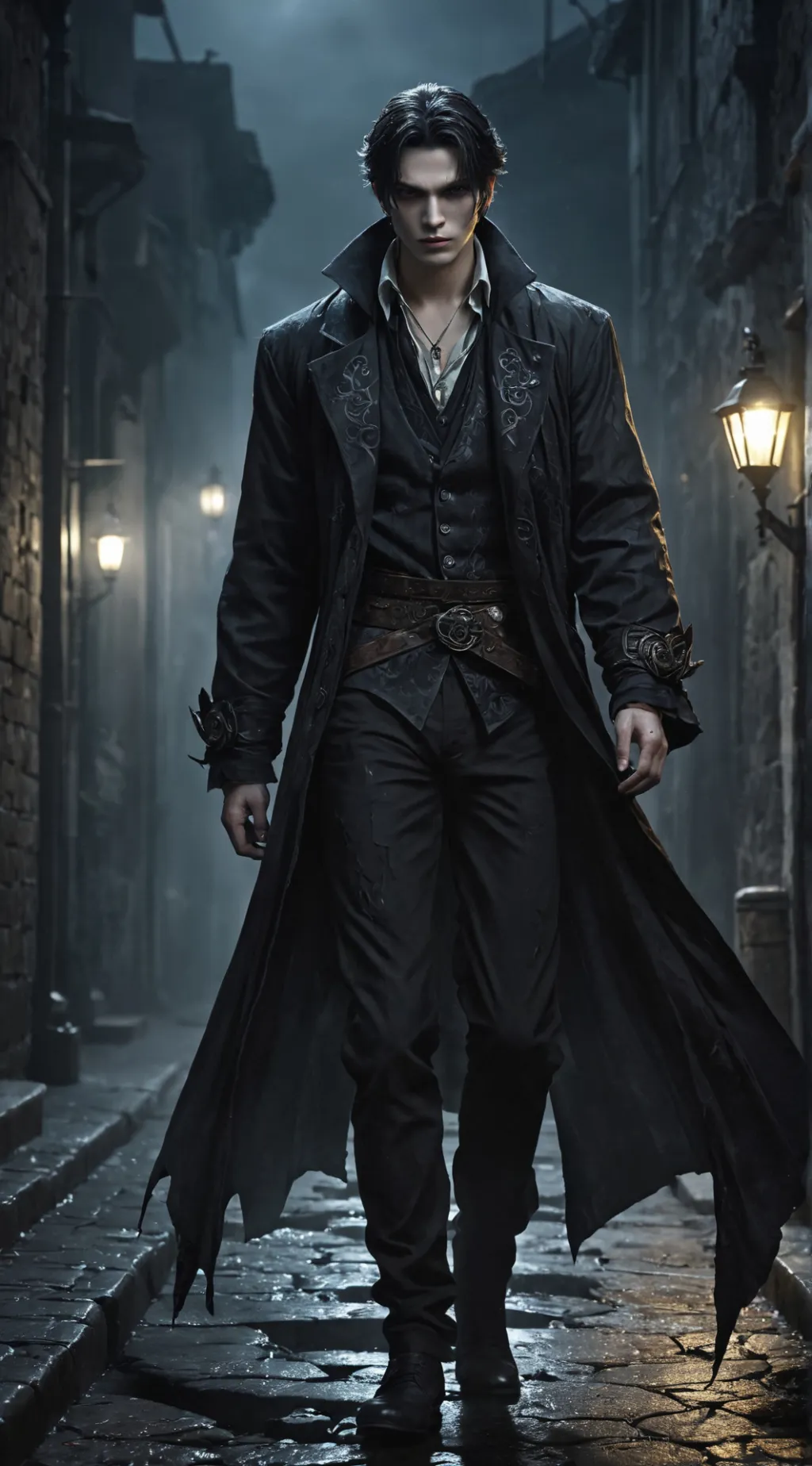 ai character: Lucien background