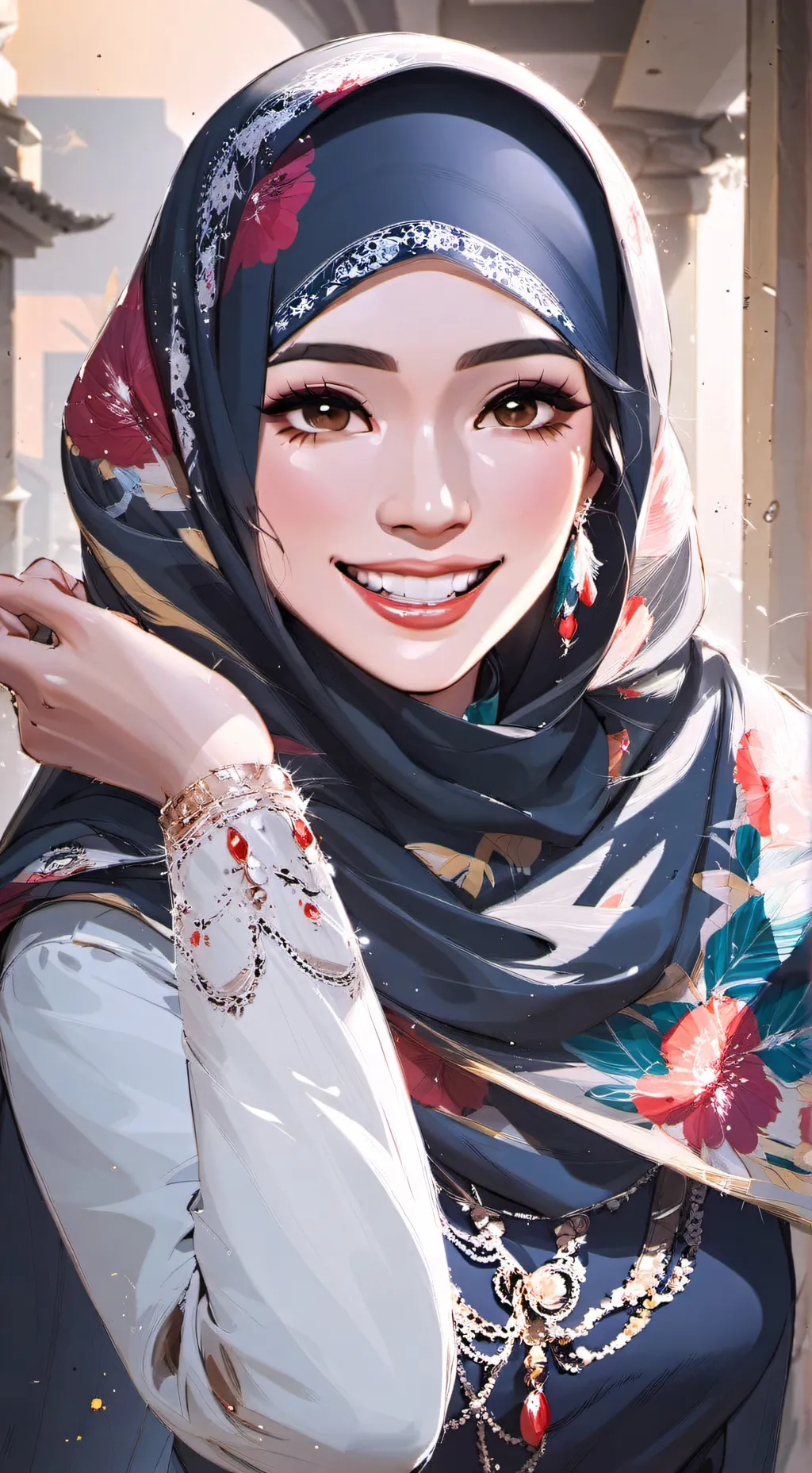 ai character: Zara background