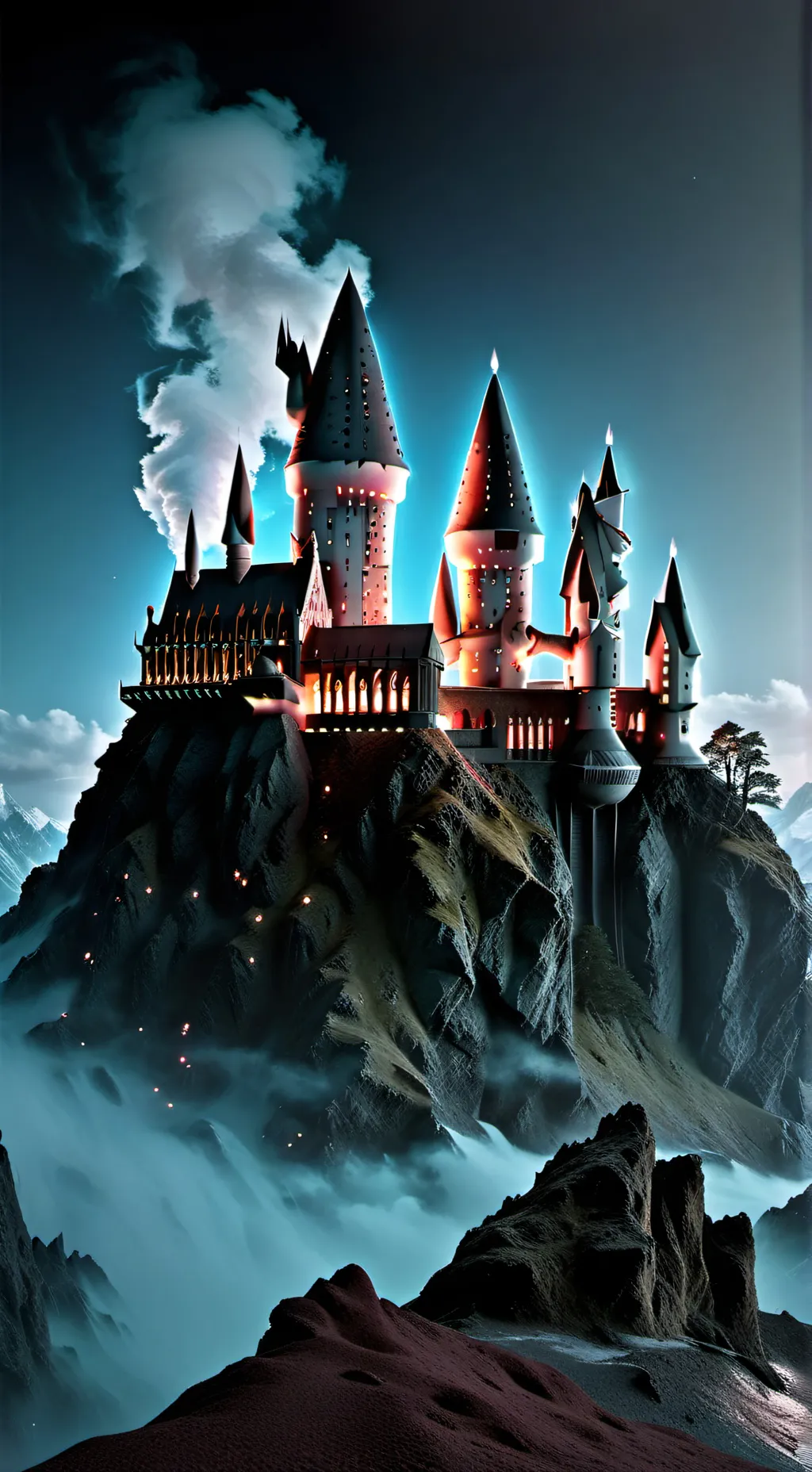 ai character: hogwarts! background