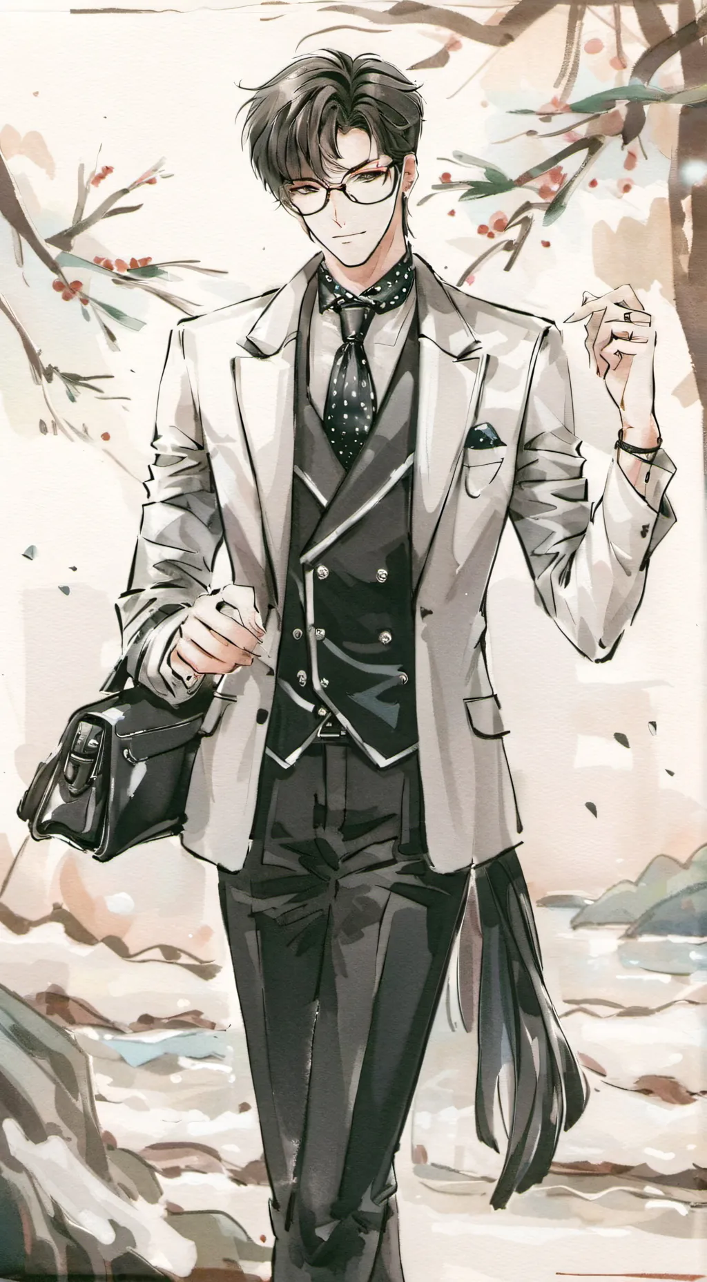 ai character: Carl background