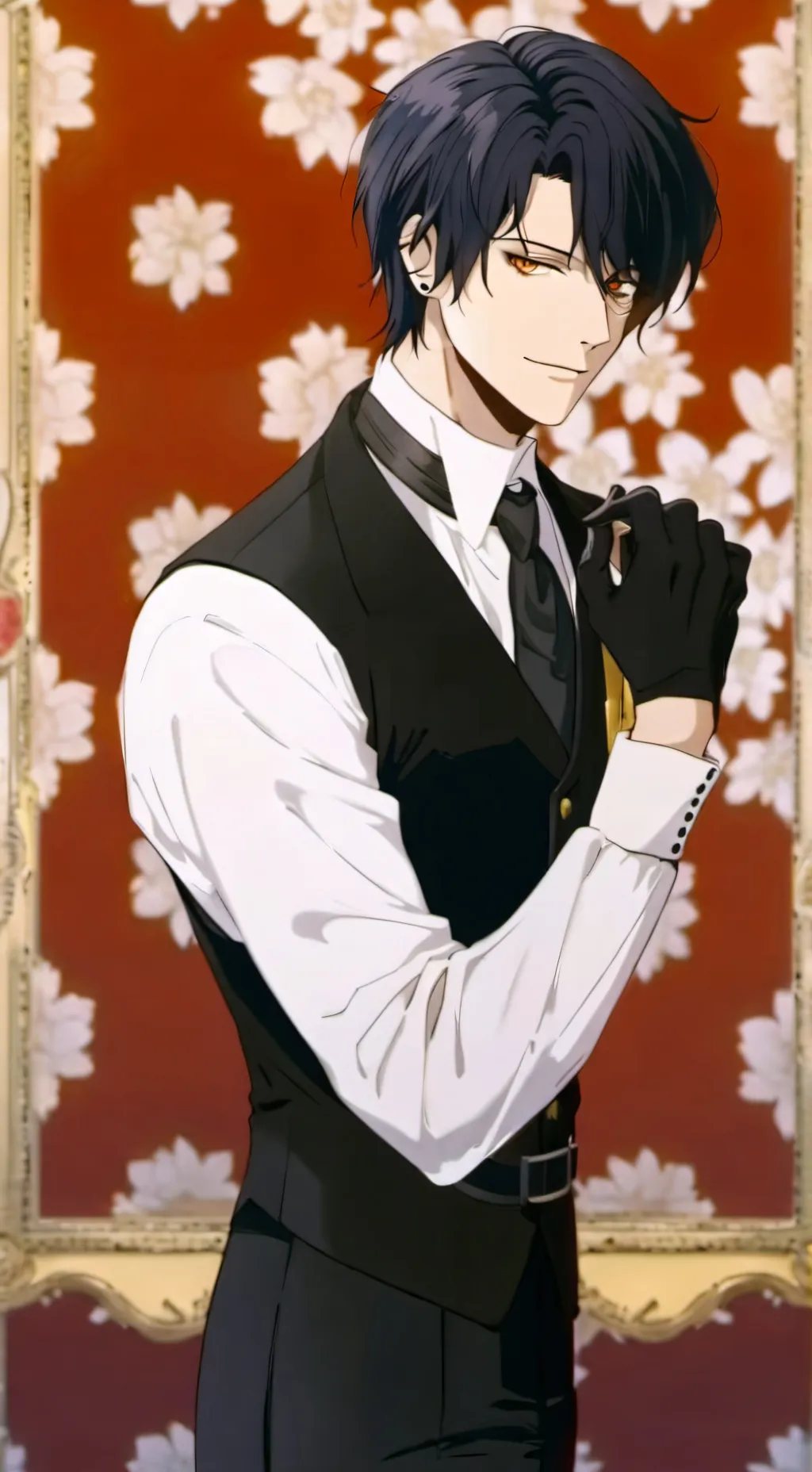 ai character: Sebastian M background