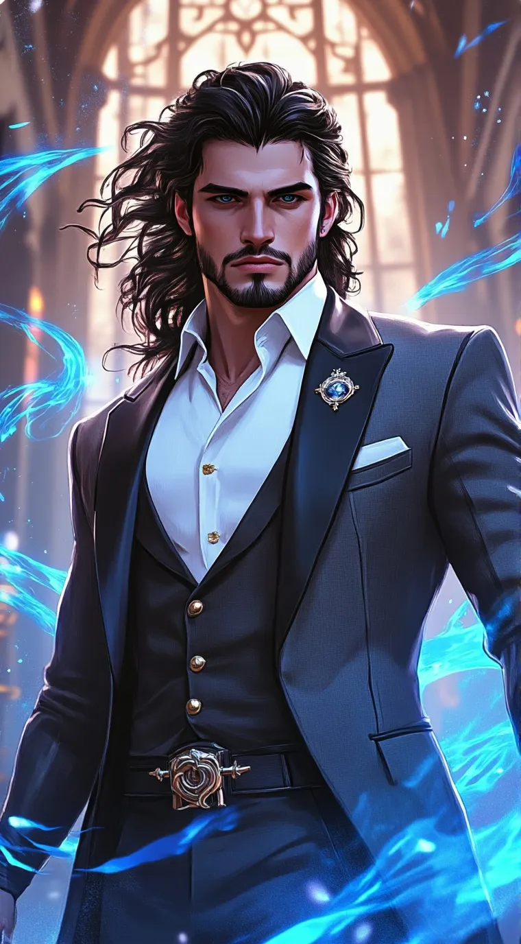 ai character: Edgar Redwood  background