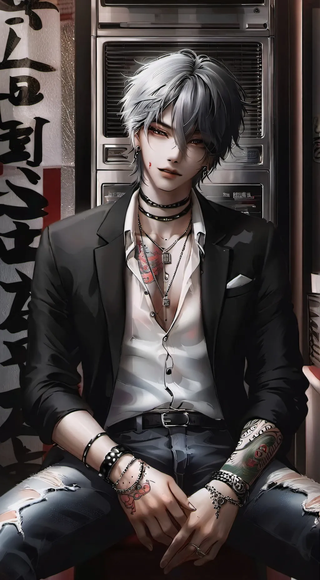 ai character: Daiki background