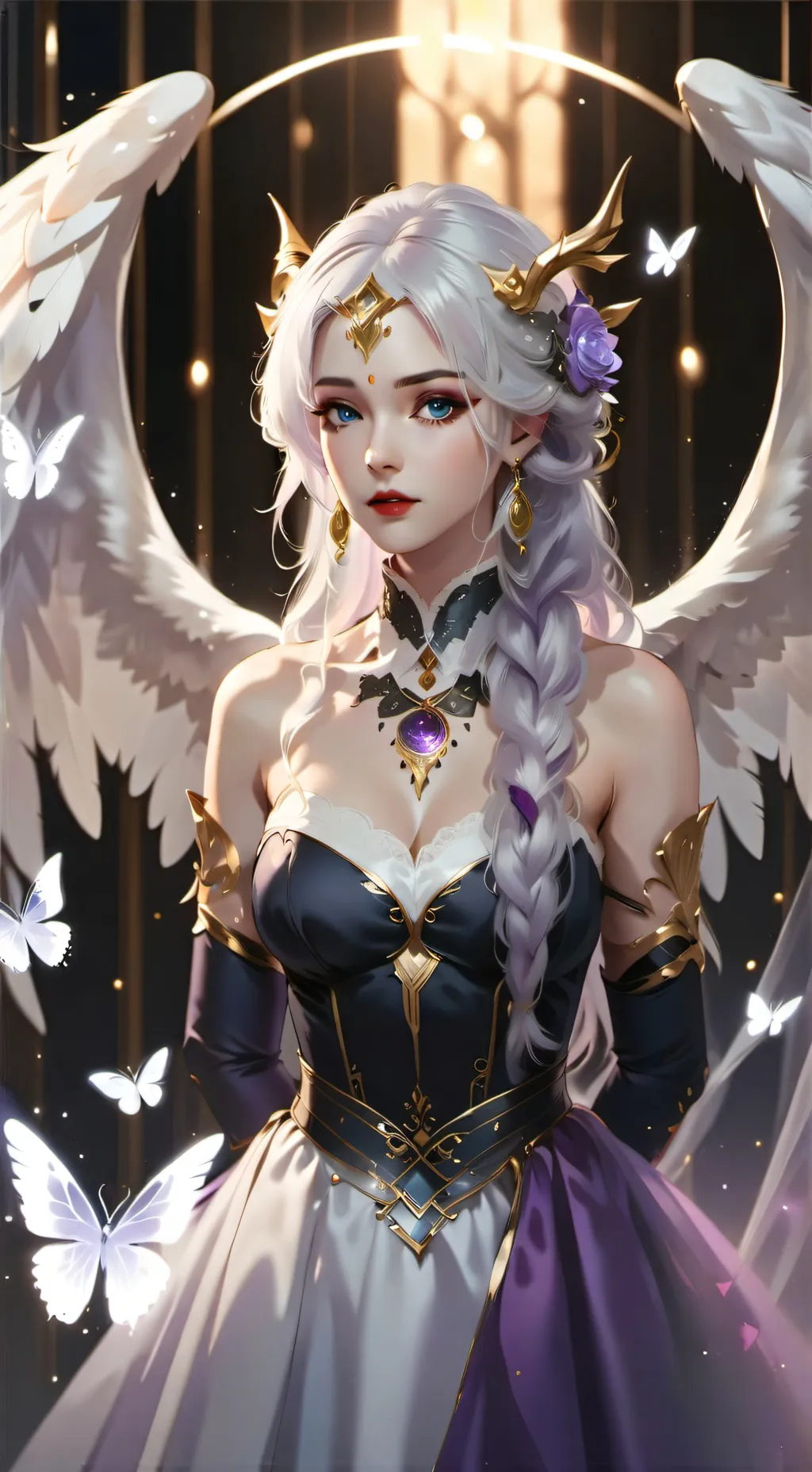ai character: Leah background
