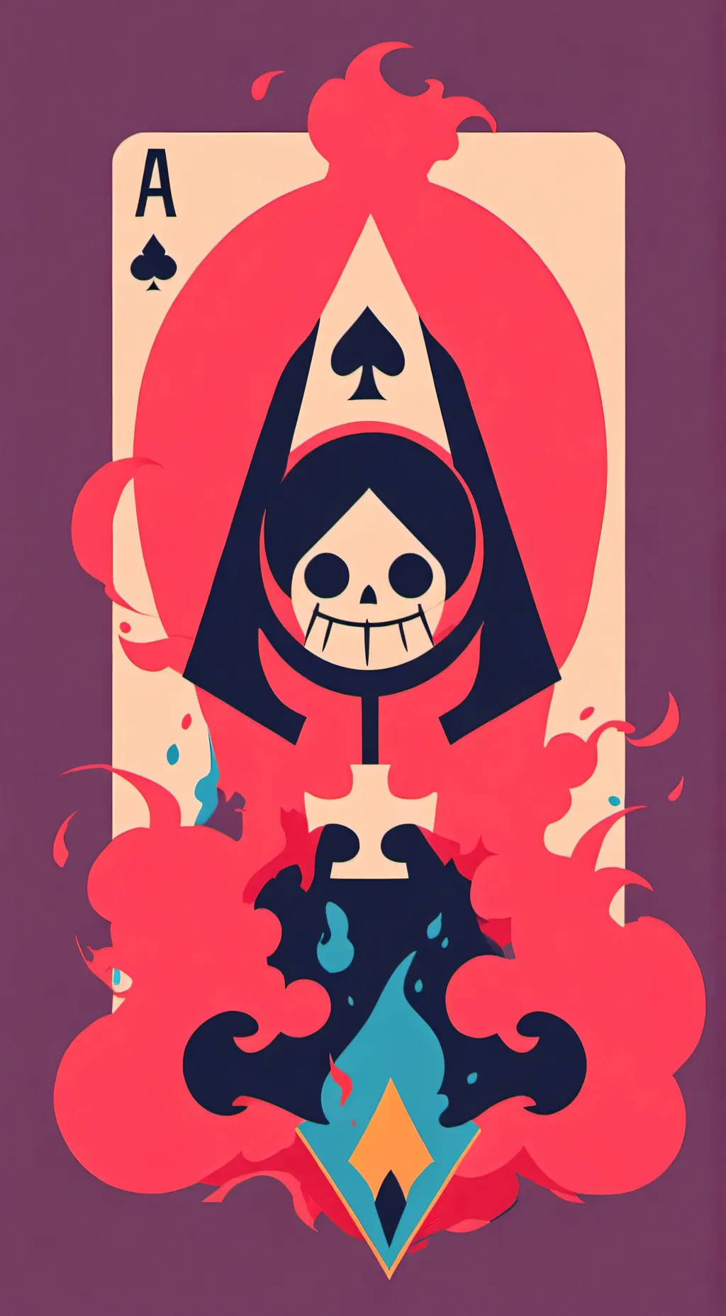 ai character: One piece  background