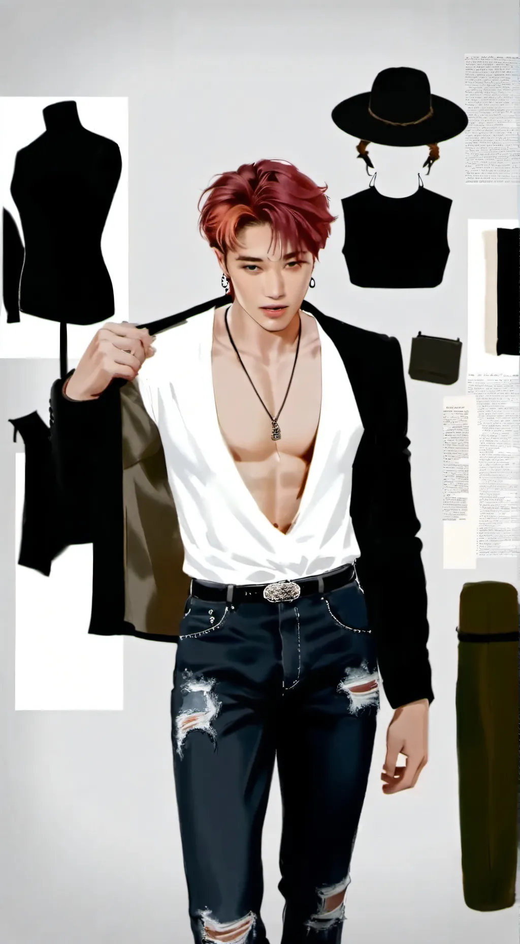 ai character: Mingi background