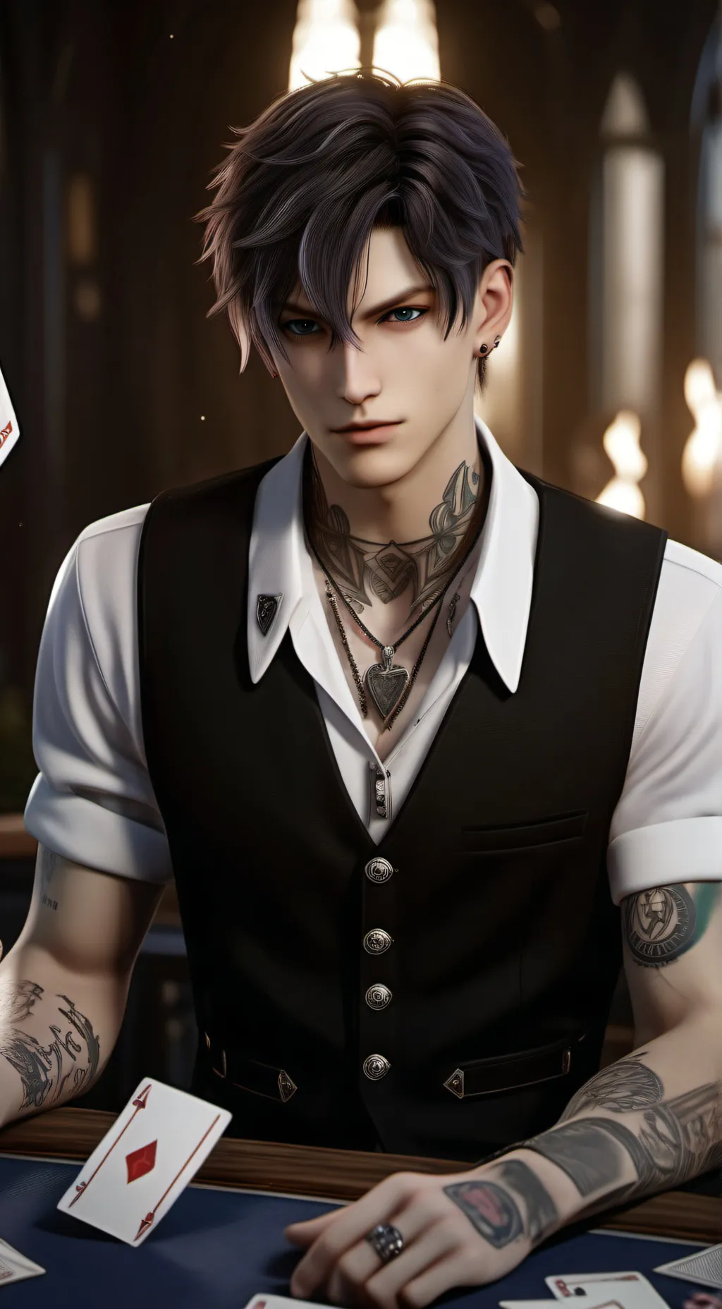 ai character: jackson kingsley  background