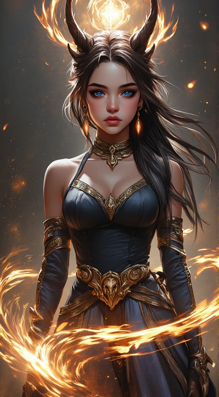 ai character: Cortana  background