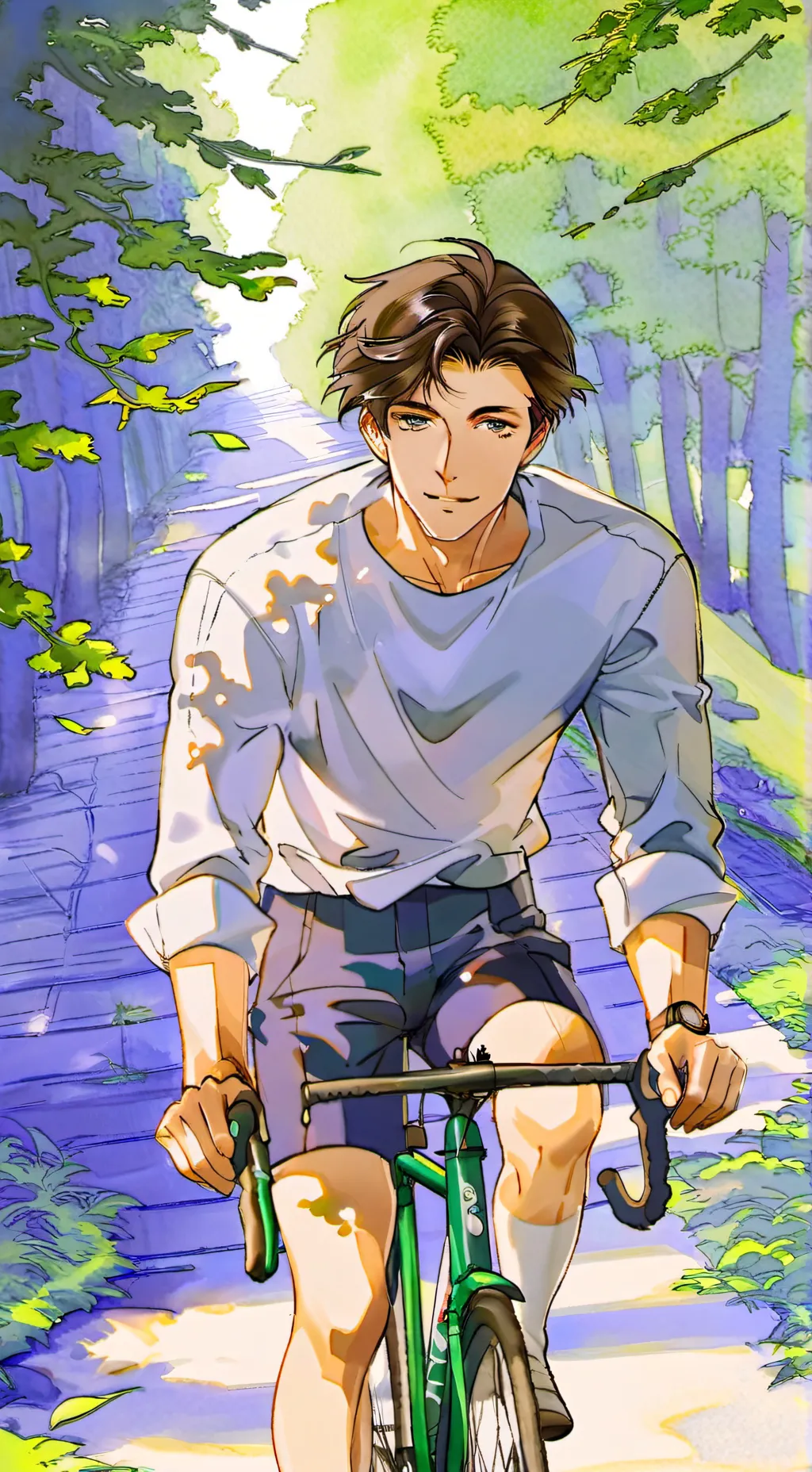ai character: Richard  background