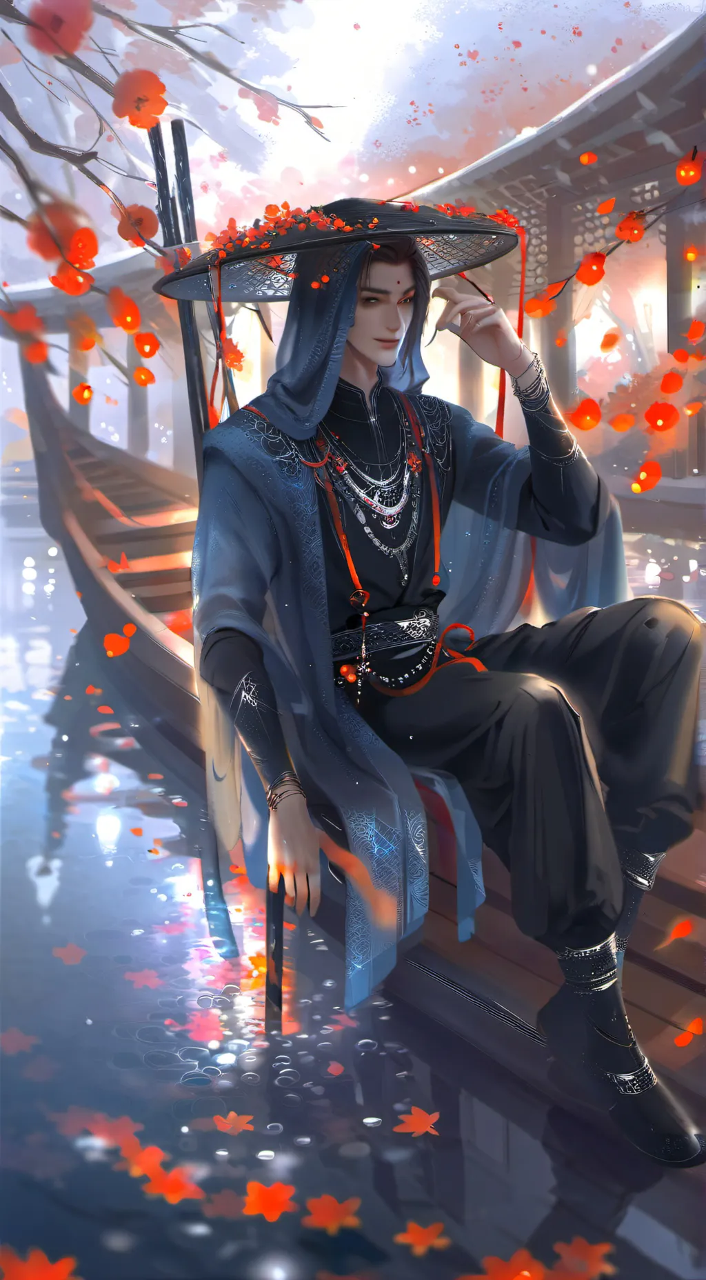 ai character: Dark~♡ background