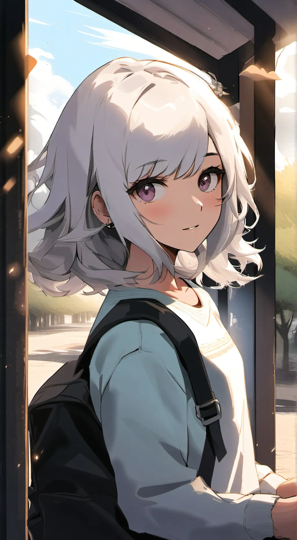 ai character: Nahomi  background