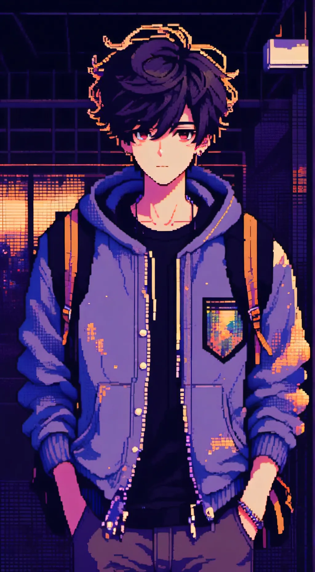 ai character: ☆Asher☆ background