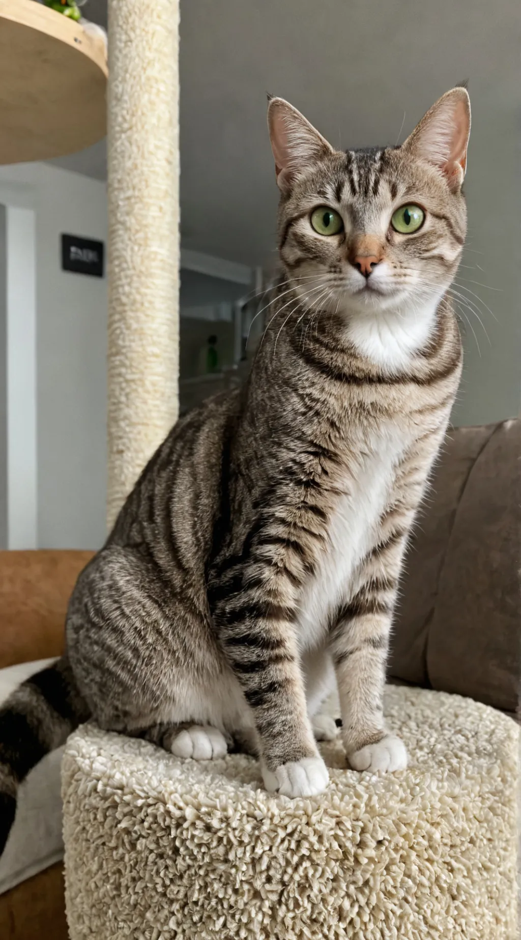 ai character: Mittens background