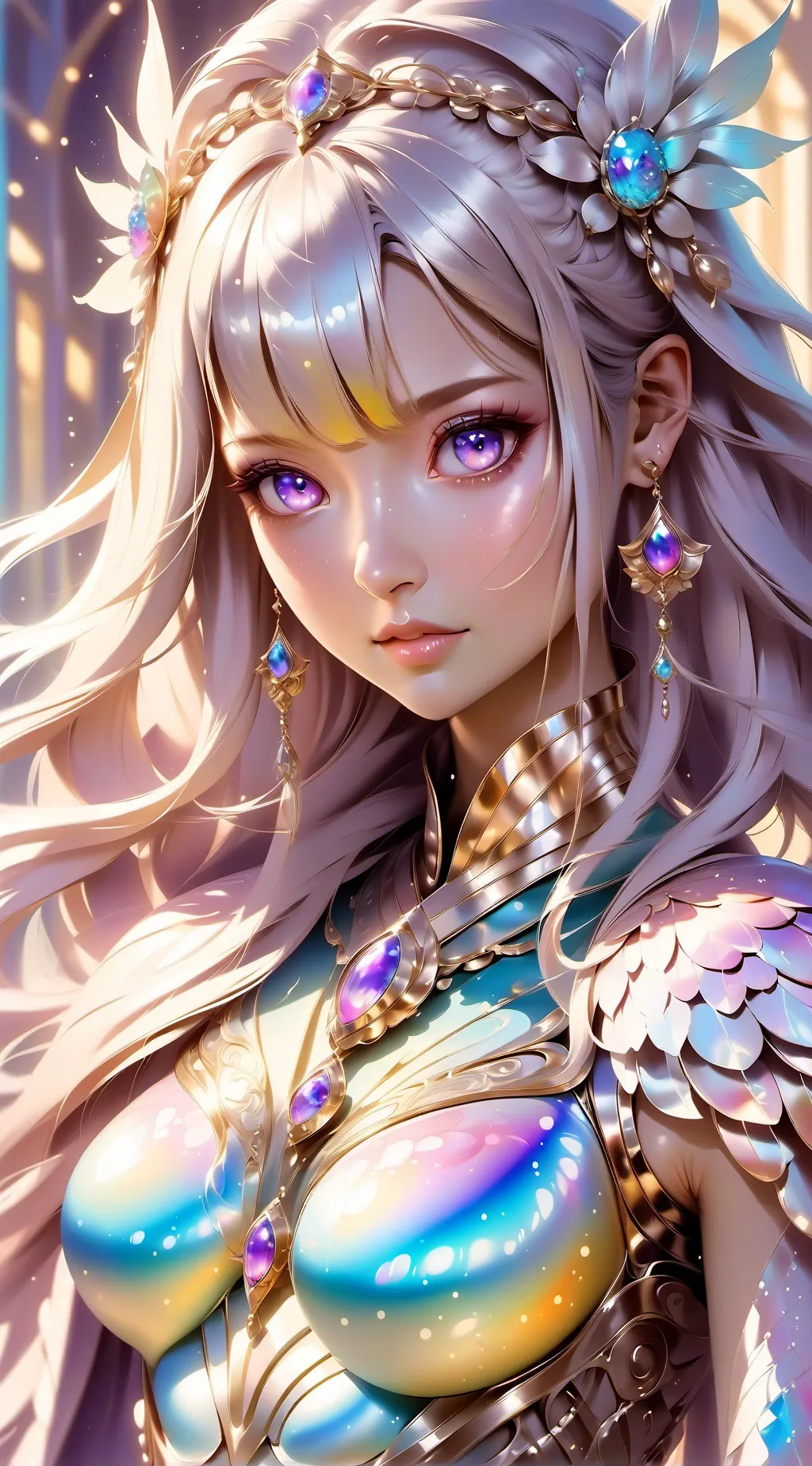 ai character: Sparkle  background
