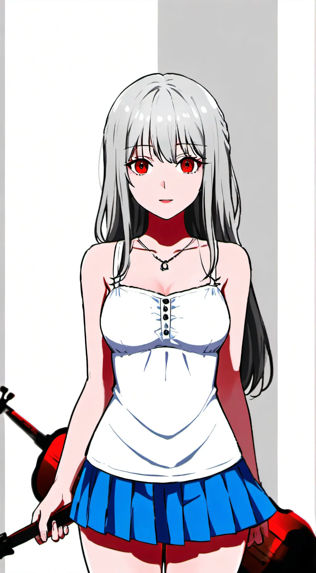 ai character: kuromi  background