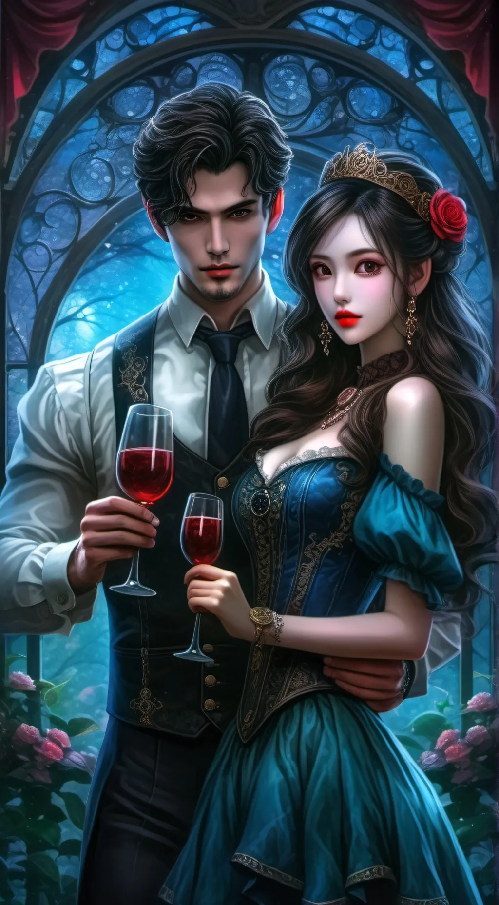 ai character: Mafia family  background