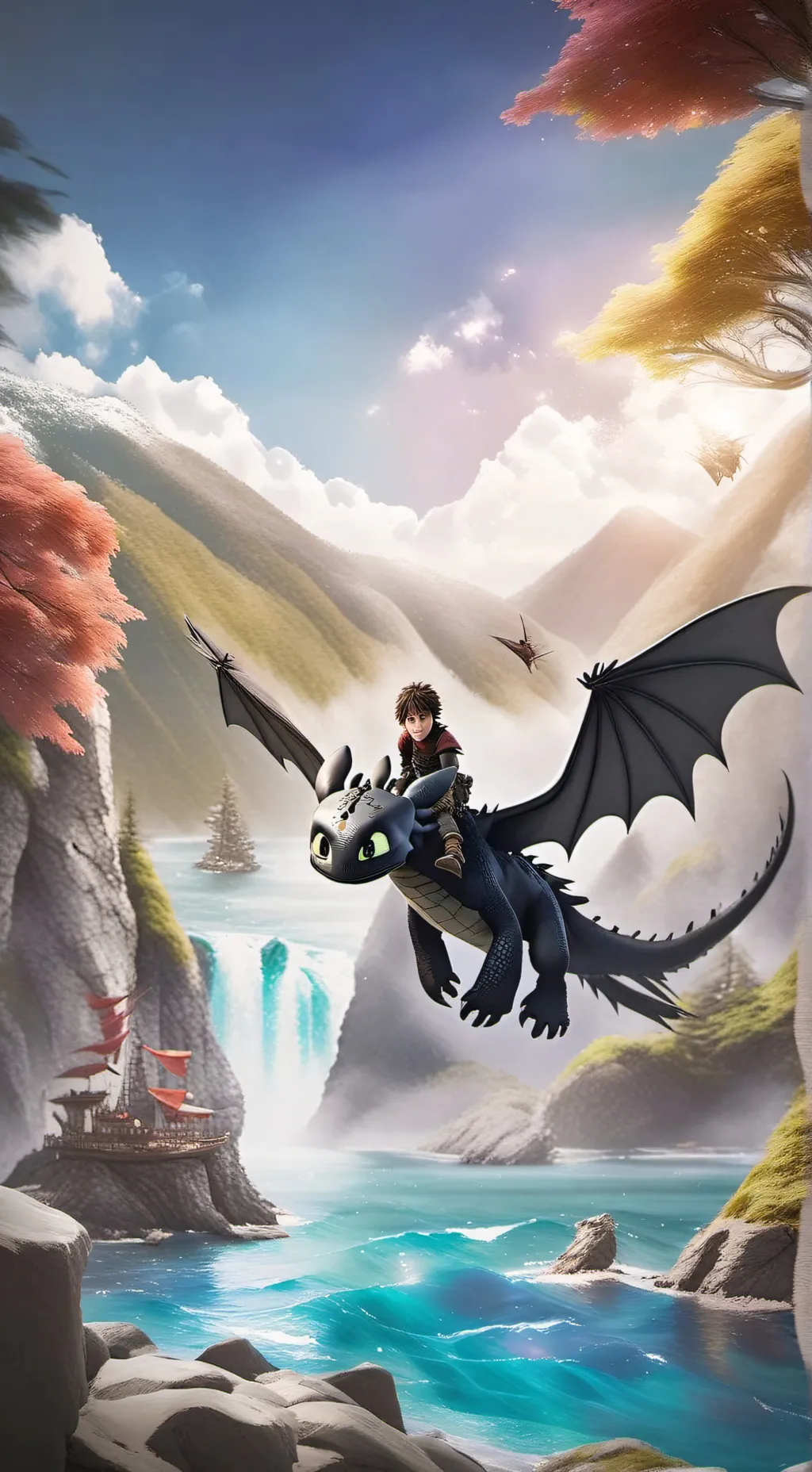 ai character: Httyd! background