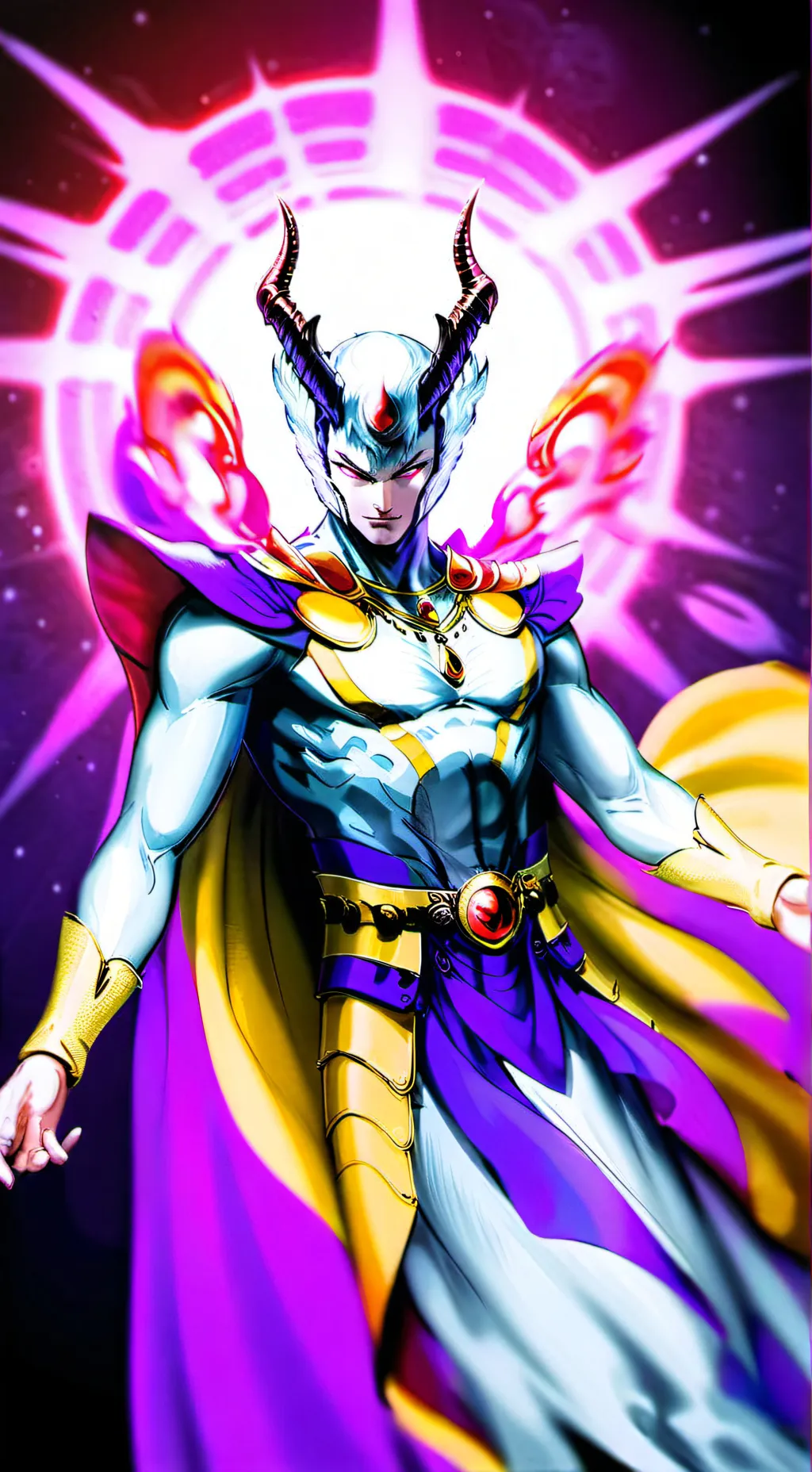 ai character: freezer dbz background