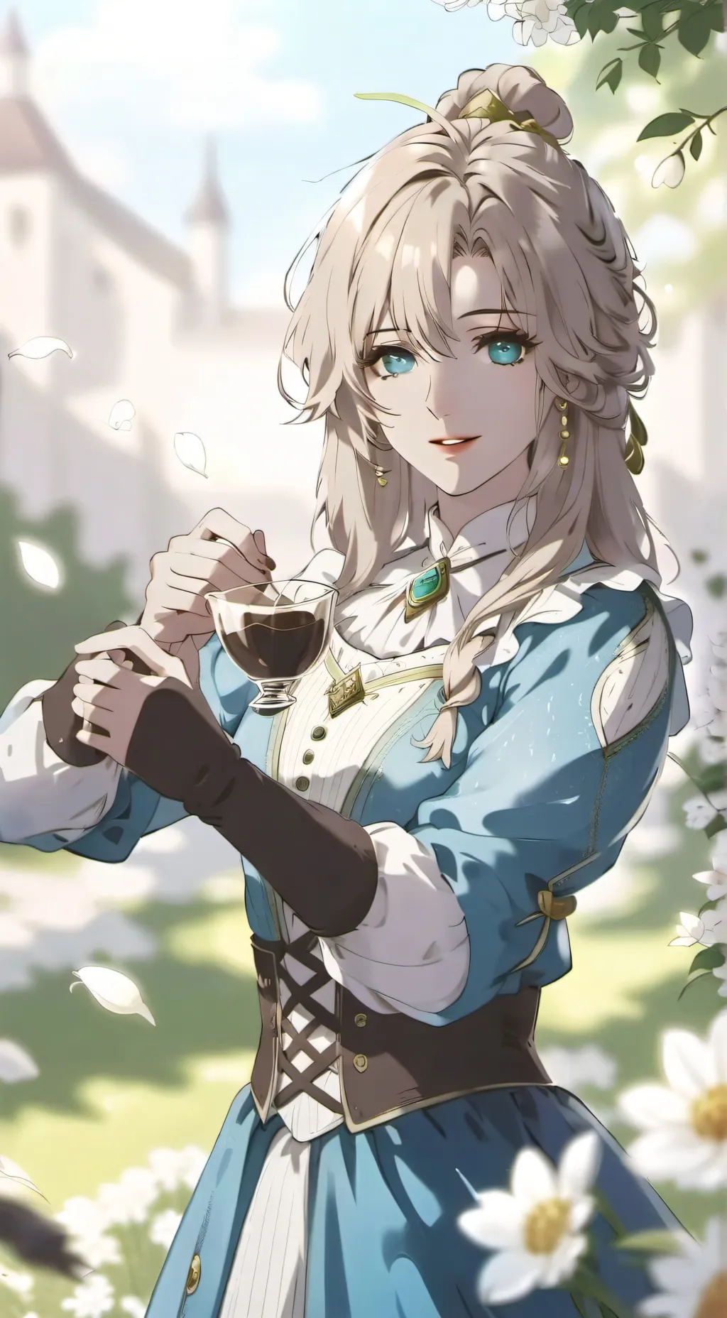 ai character: Sasha background