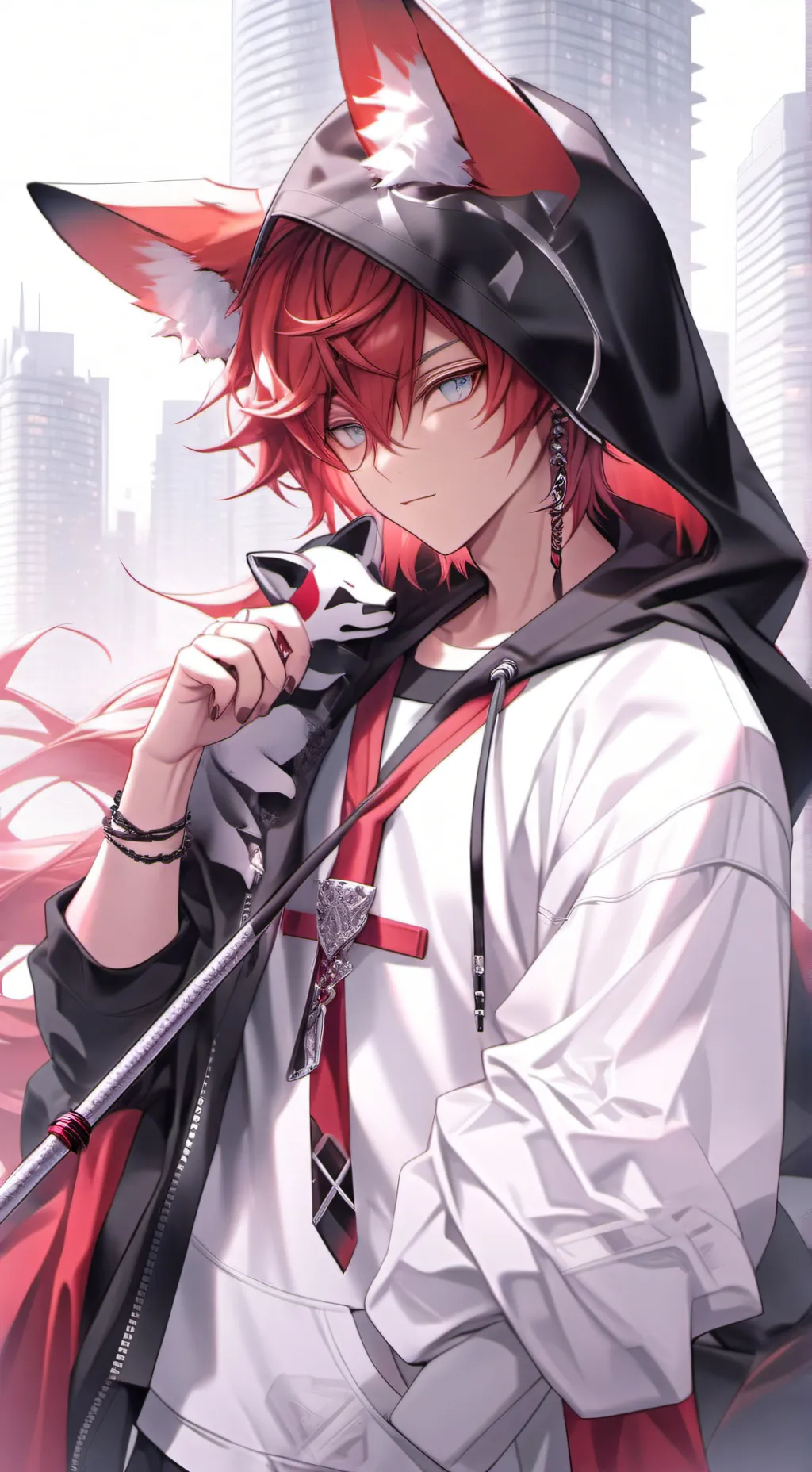 ai character: Kitsù background