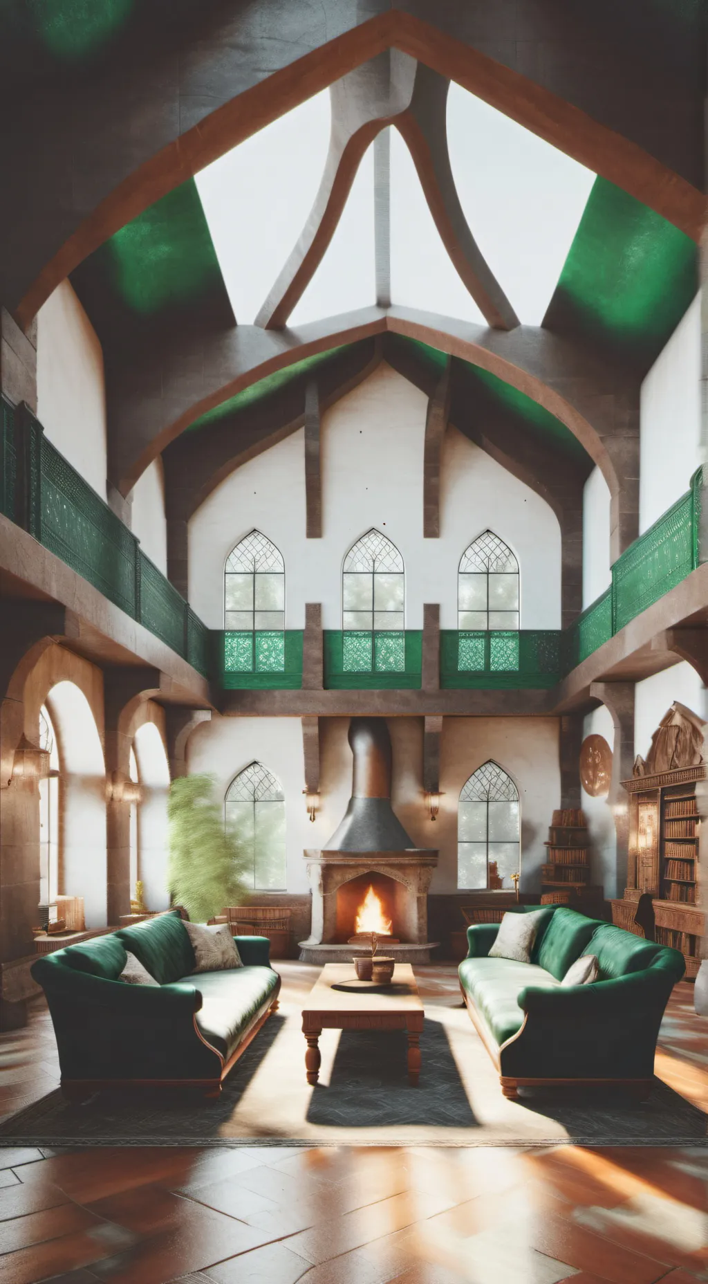 ai character: Slytherin crashout background