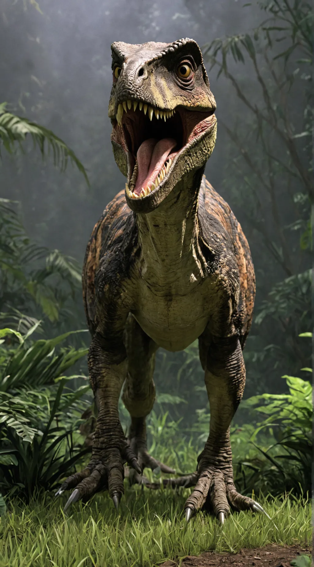 ai character: raptor background