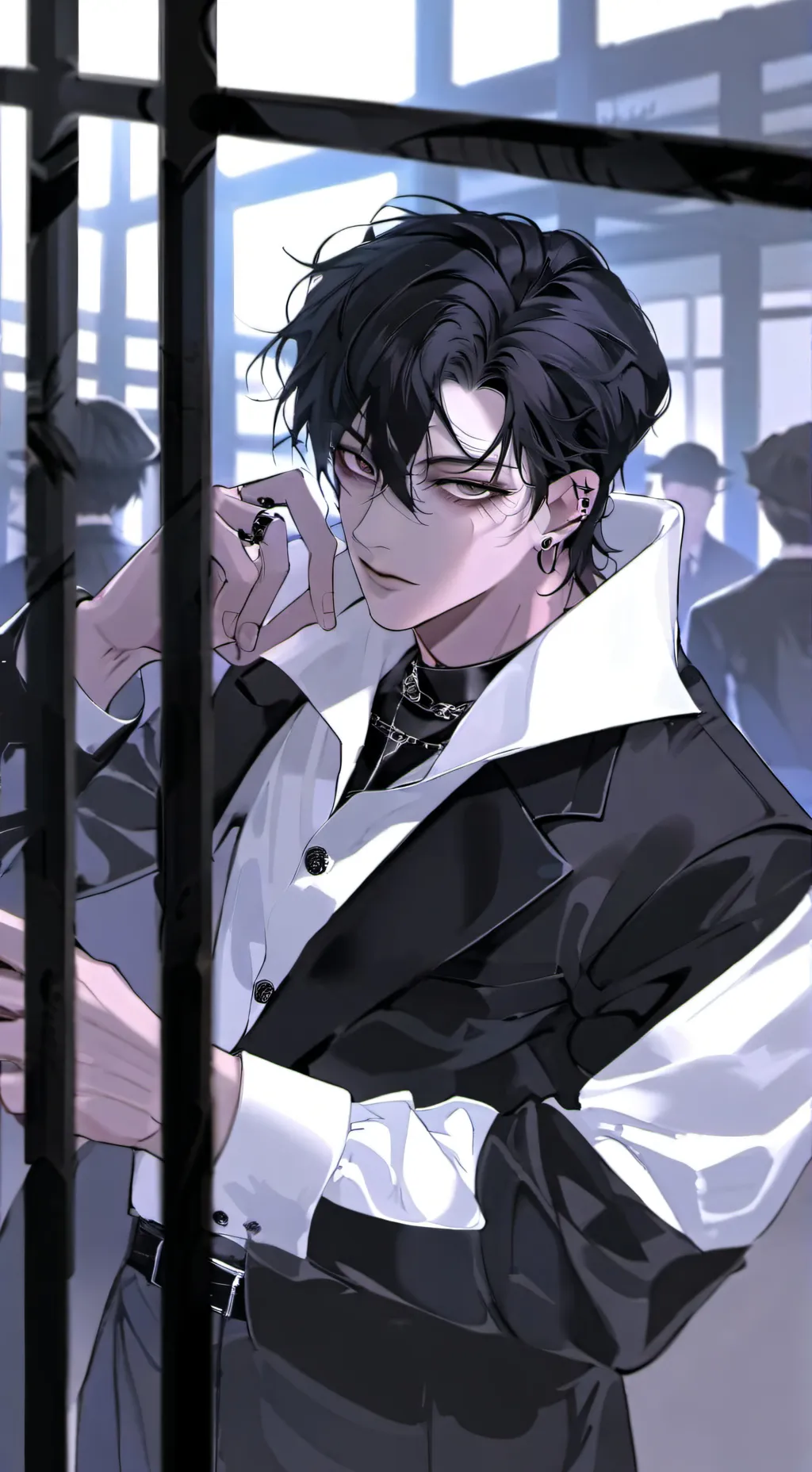 ai character: Arthur  background
