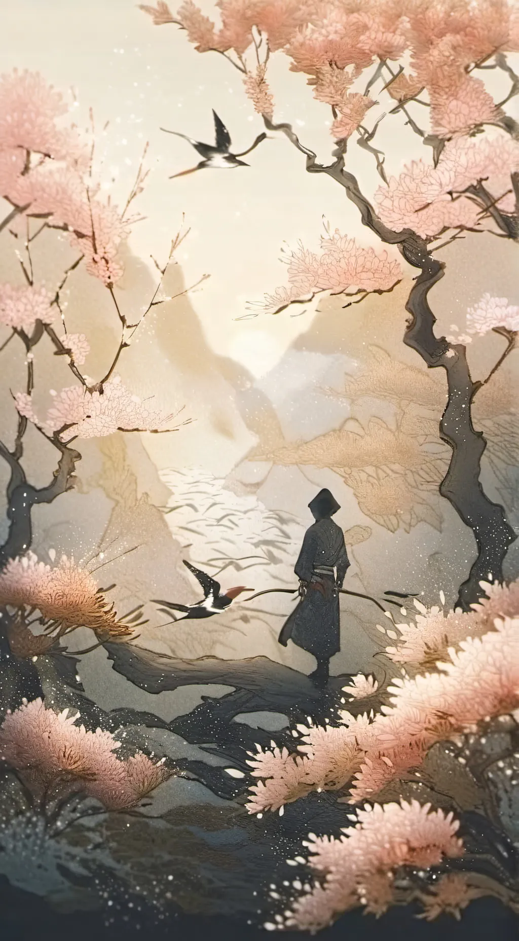 ai character: Viajero solitario background