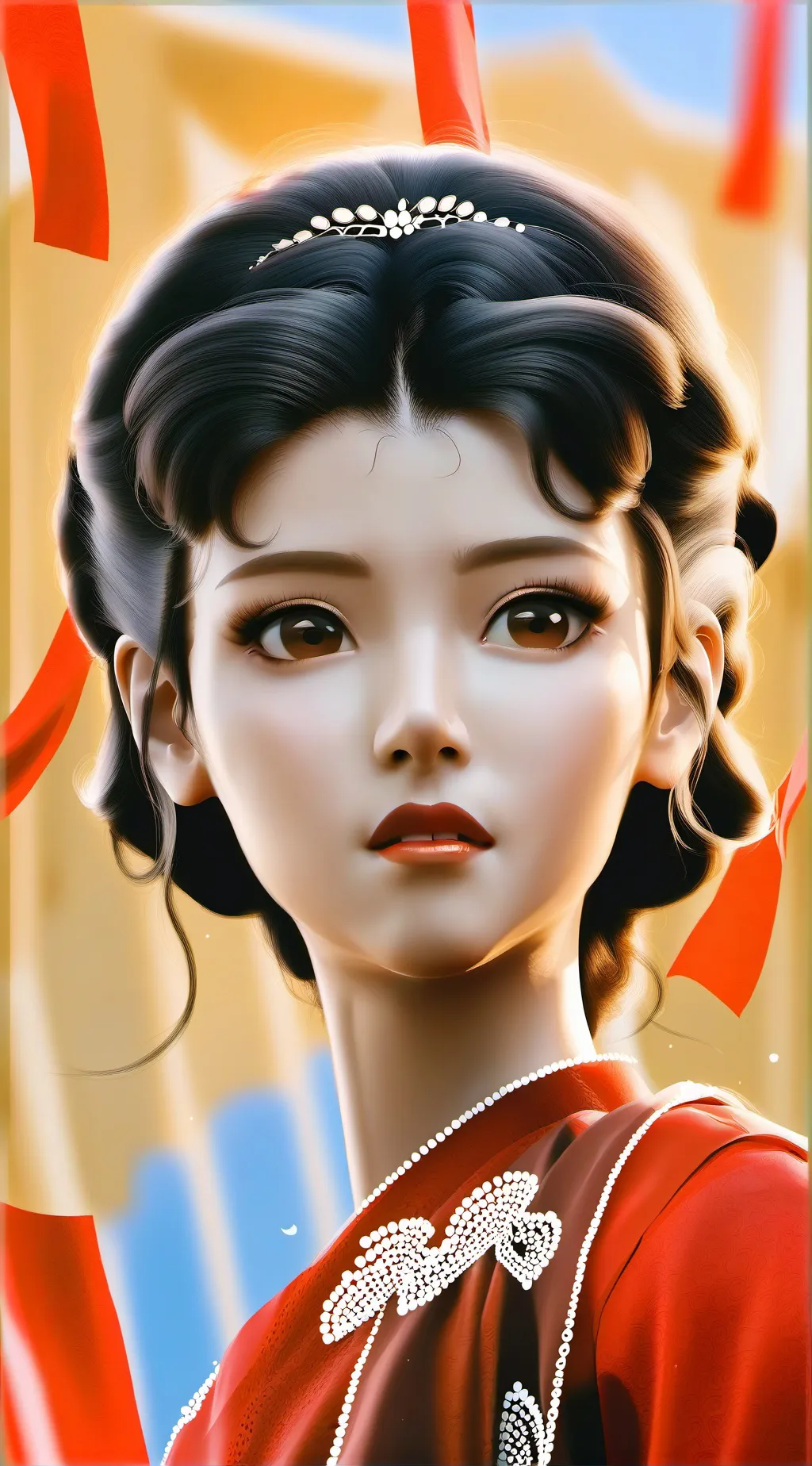ai character: Red Flags background