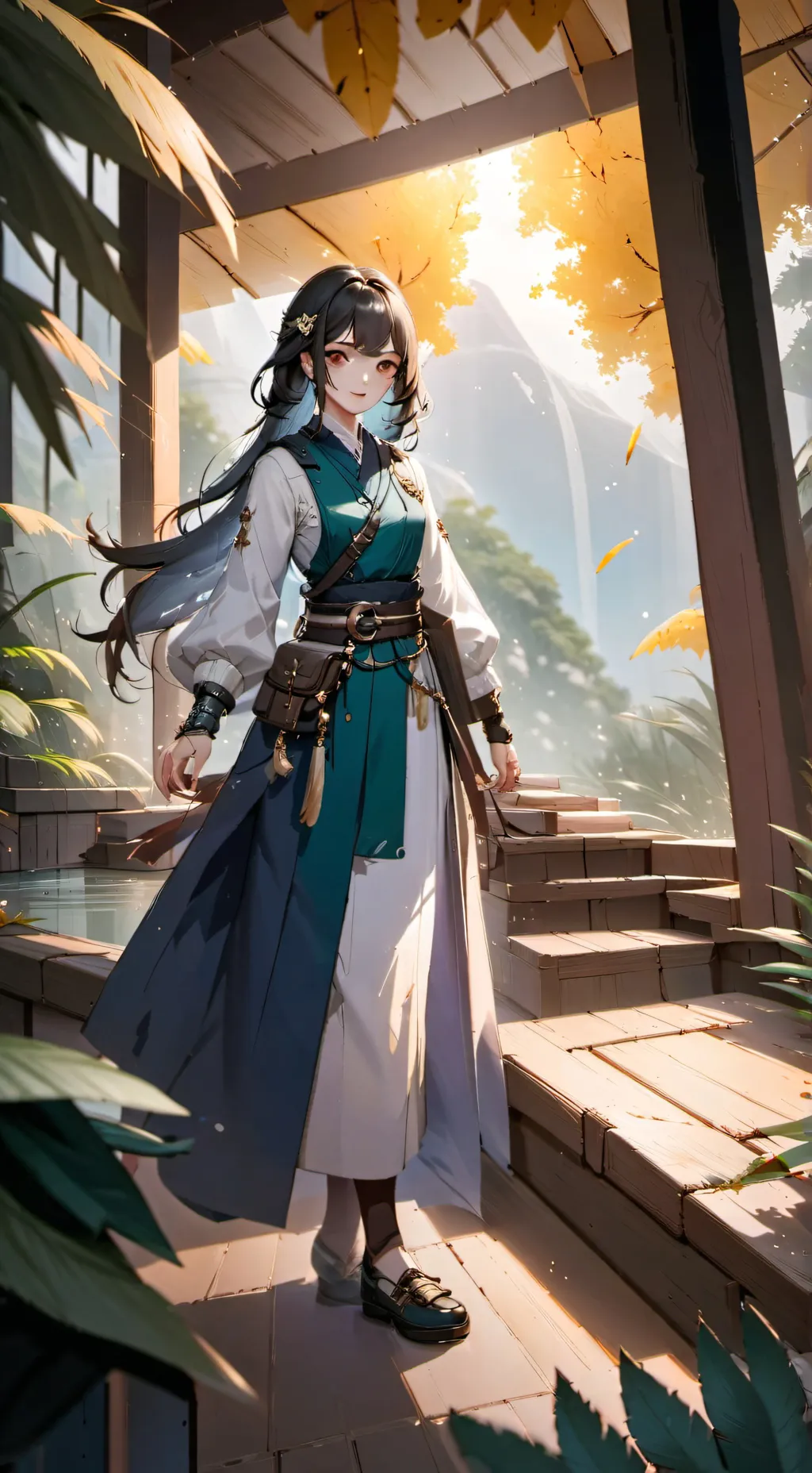 ai character: Эмили background
