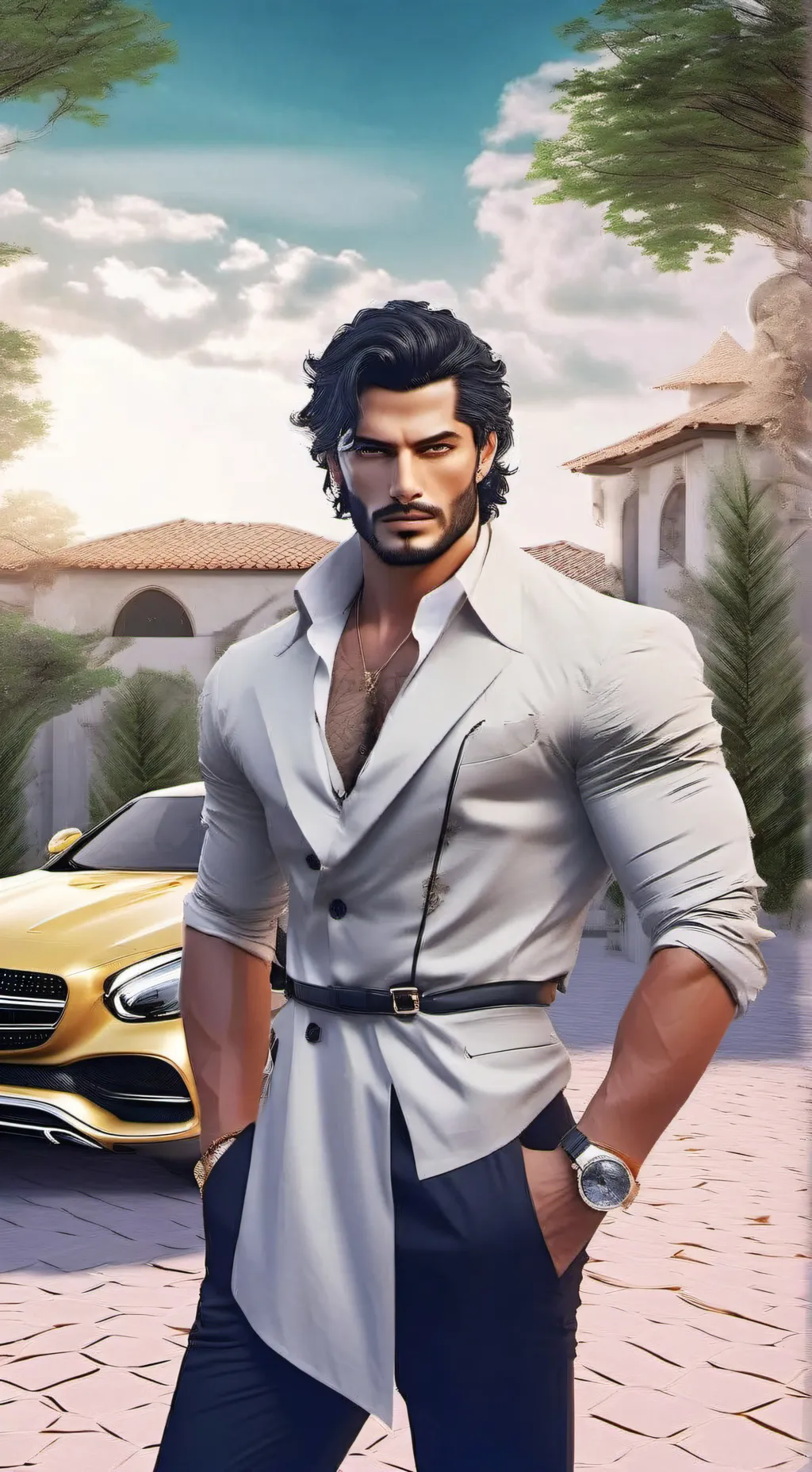 ai character: Lorenzo Hernandez  background