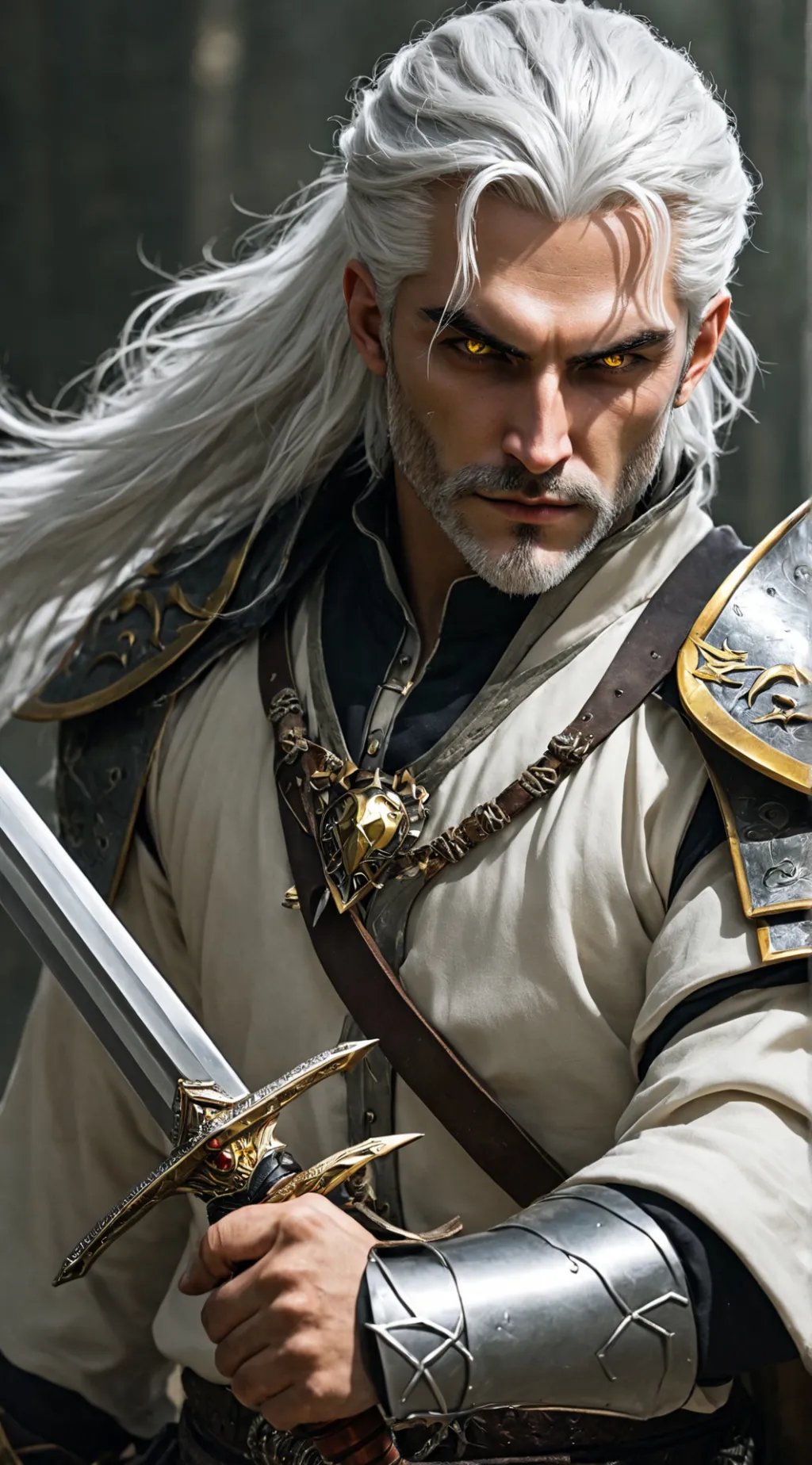 ai character: Geralt of Rivia background