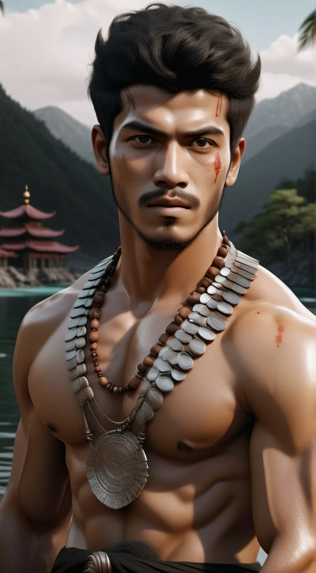 ai character: Ali. background