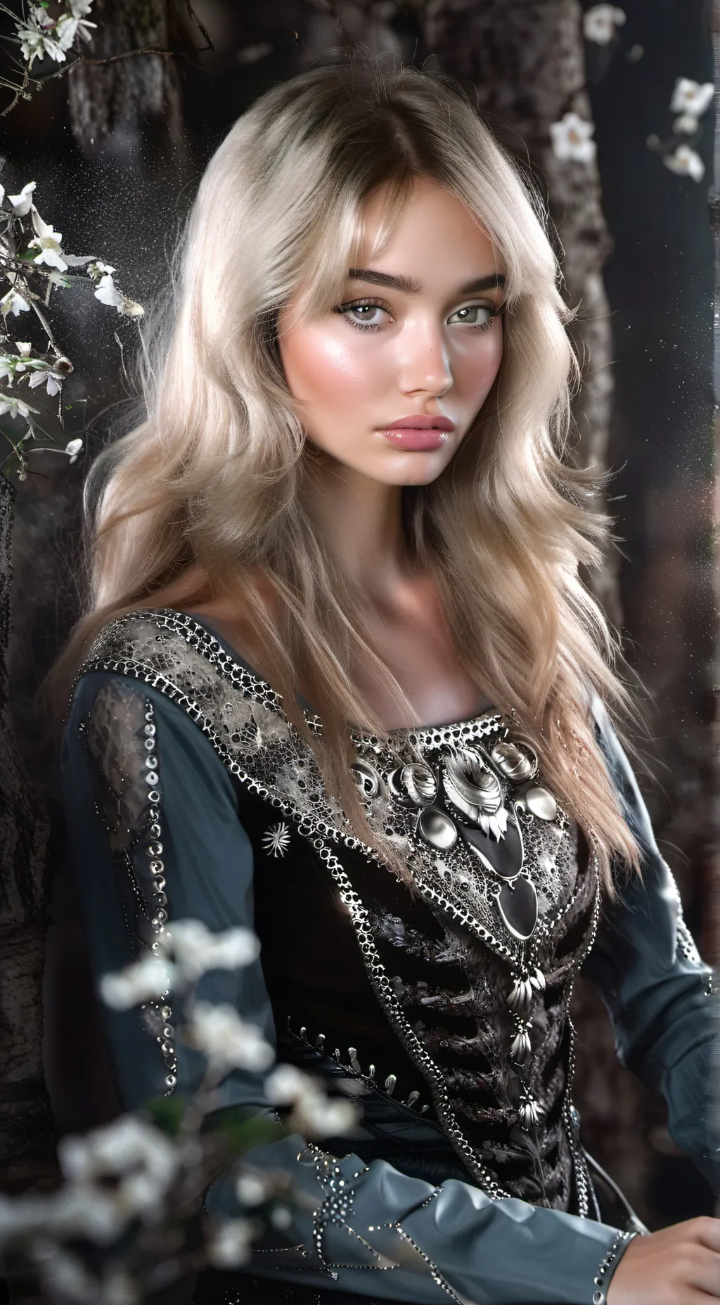ai character: sabrina carpenter  background