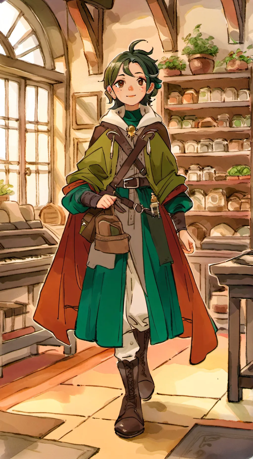 ai character: Alii background