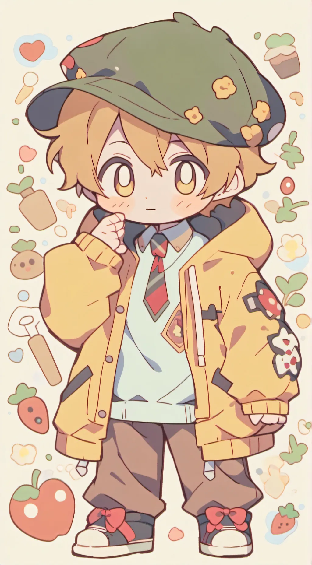ai character: "MC INCIDENT." background