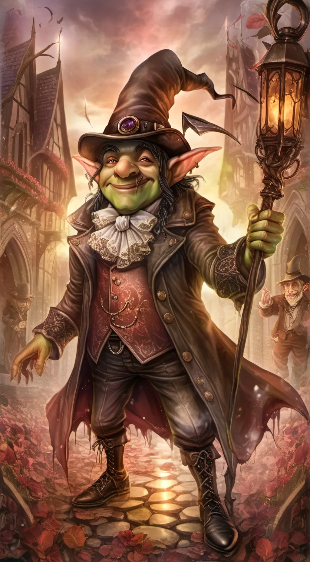 ai character: yabadedeboyadebodo background