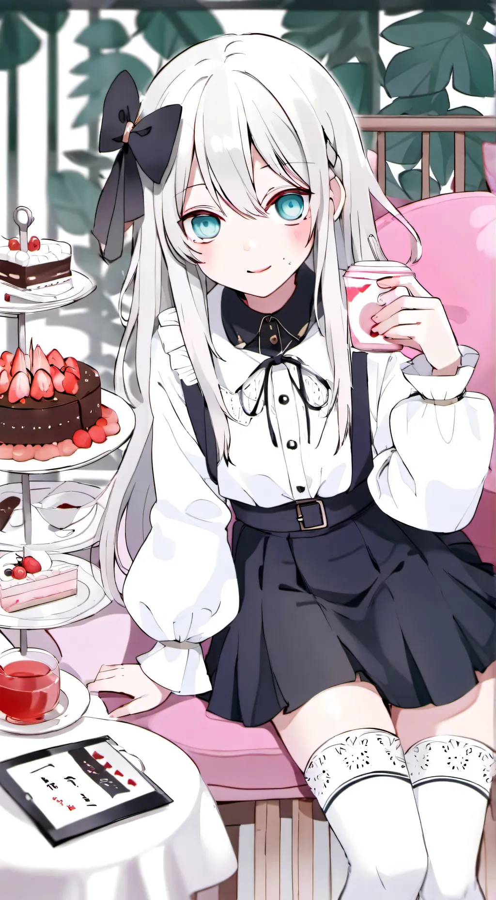 ai character: Амелия background