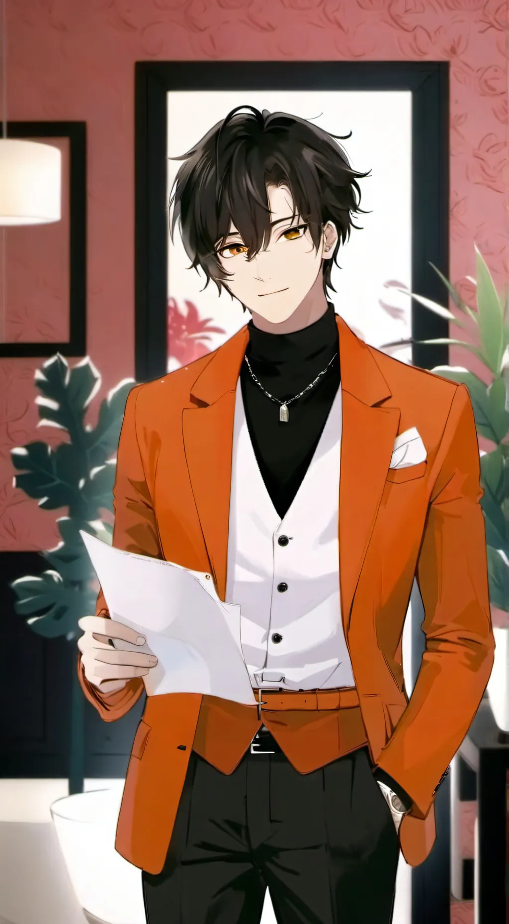 ai character: Pedro /Irmão  background