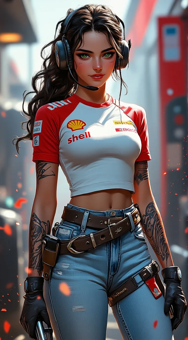 ai character: Dixie  background
