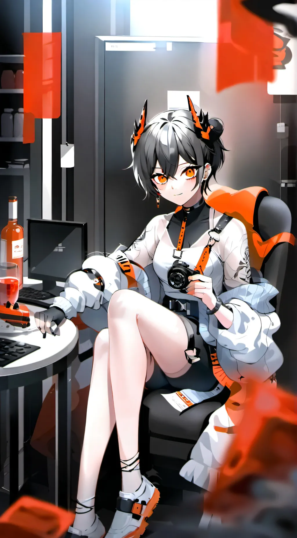 ai character: Rose  background