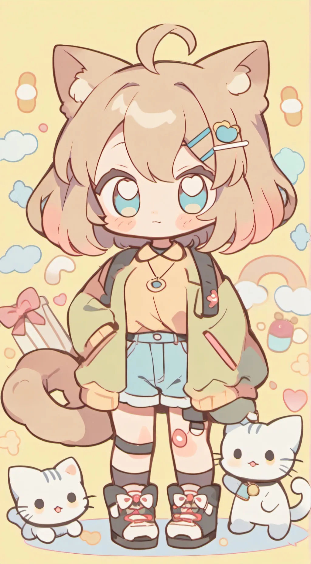 ai character: Marie background