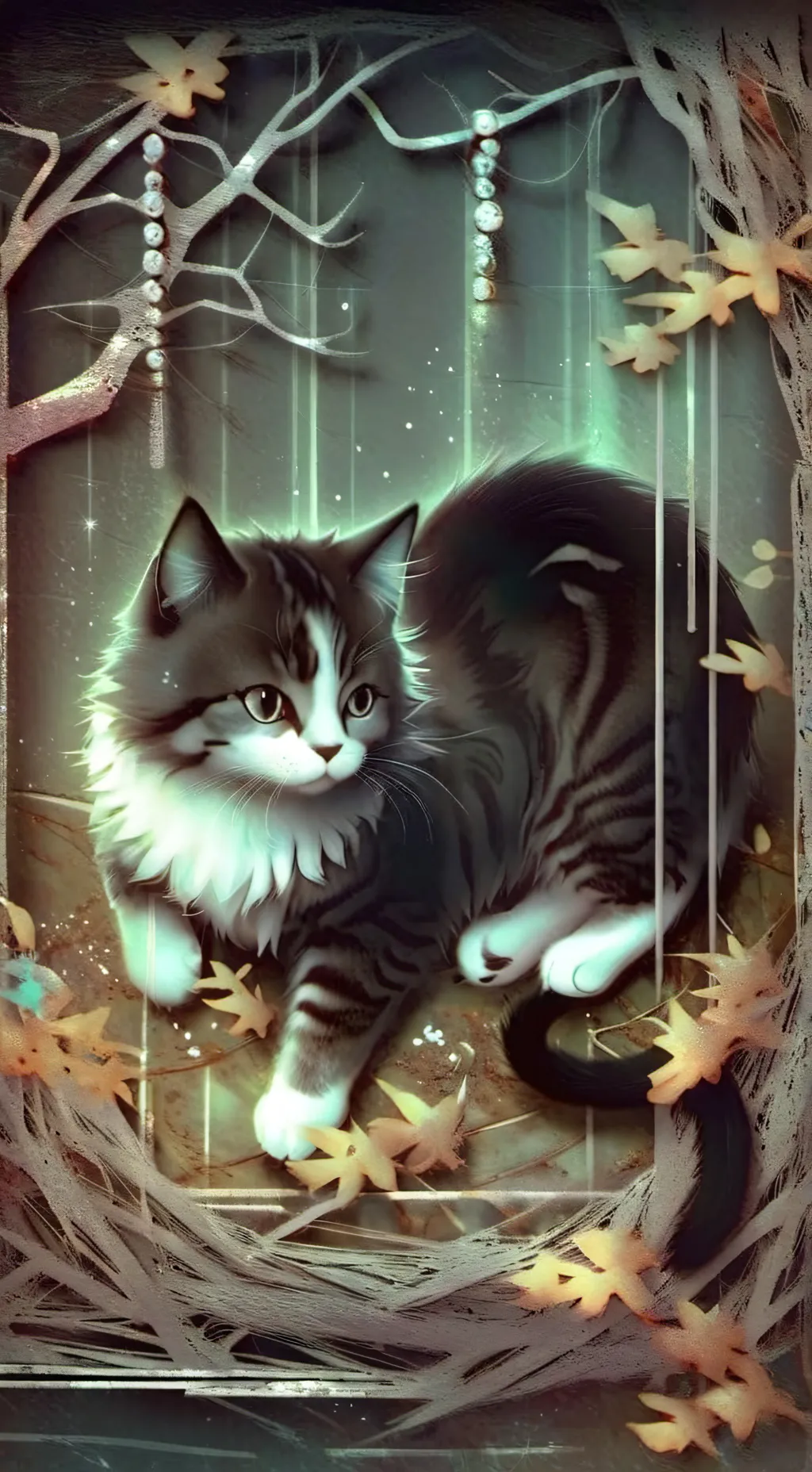 ai character: LeafPool  background