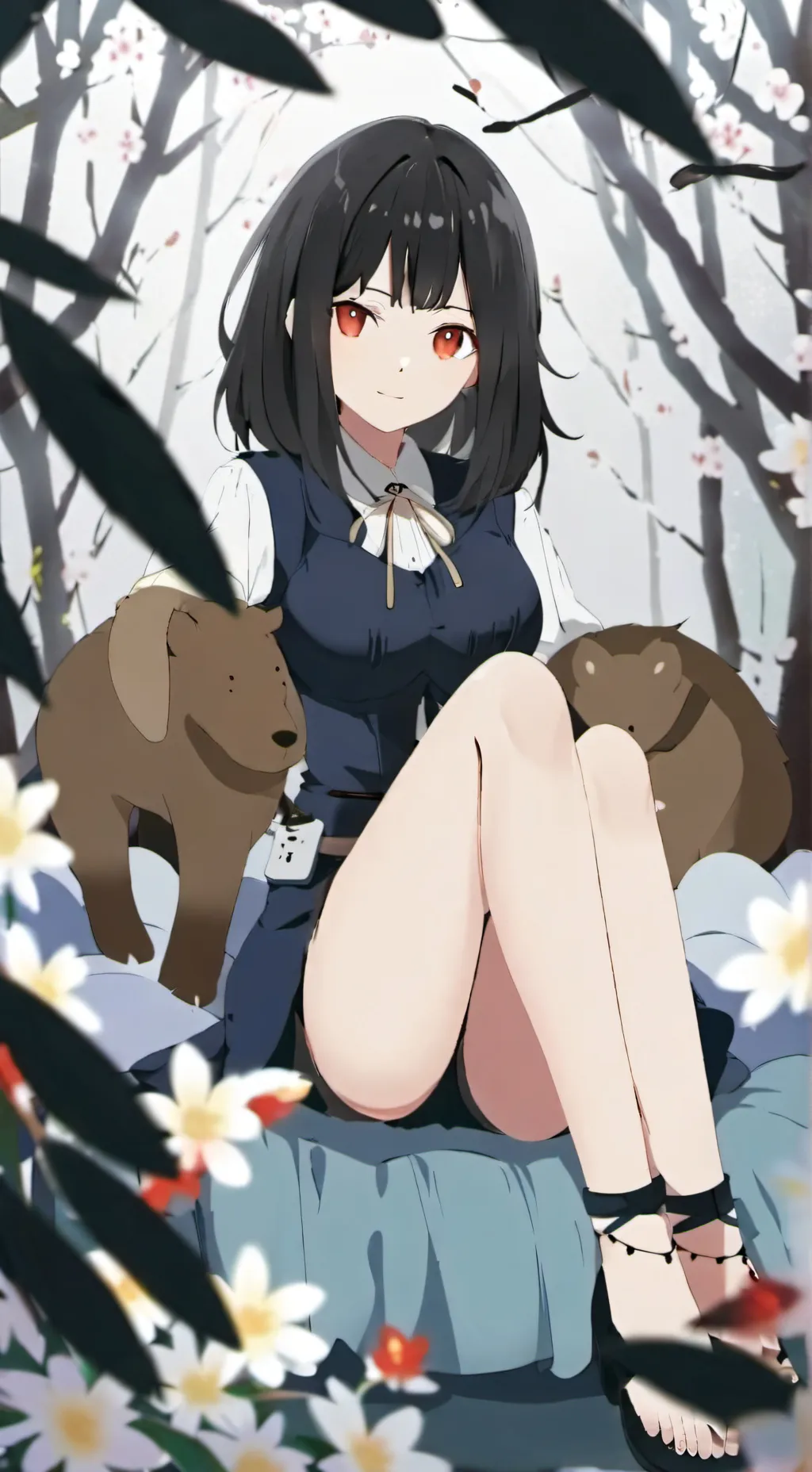 ai character: Lily background