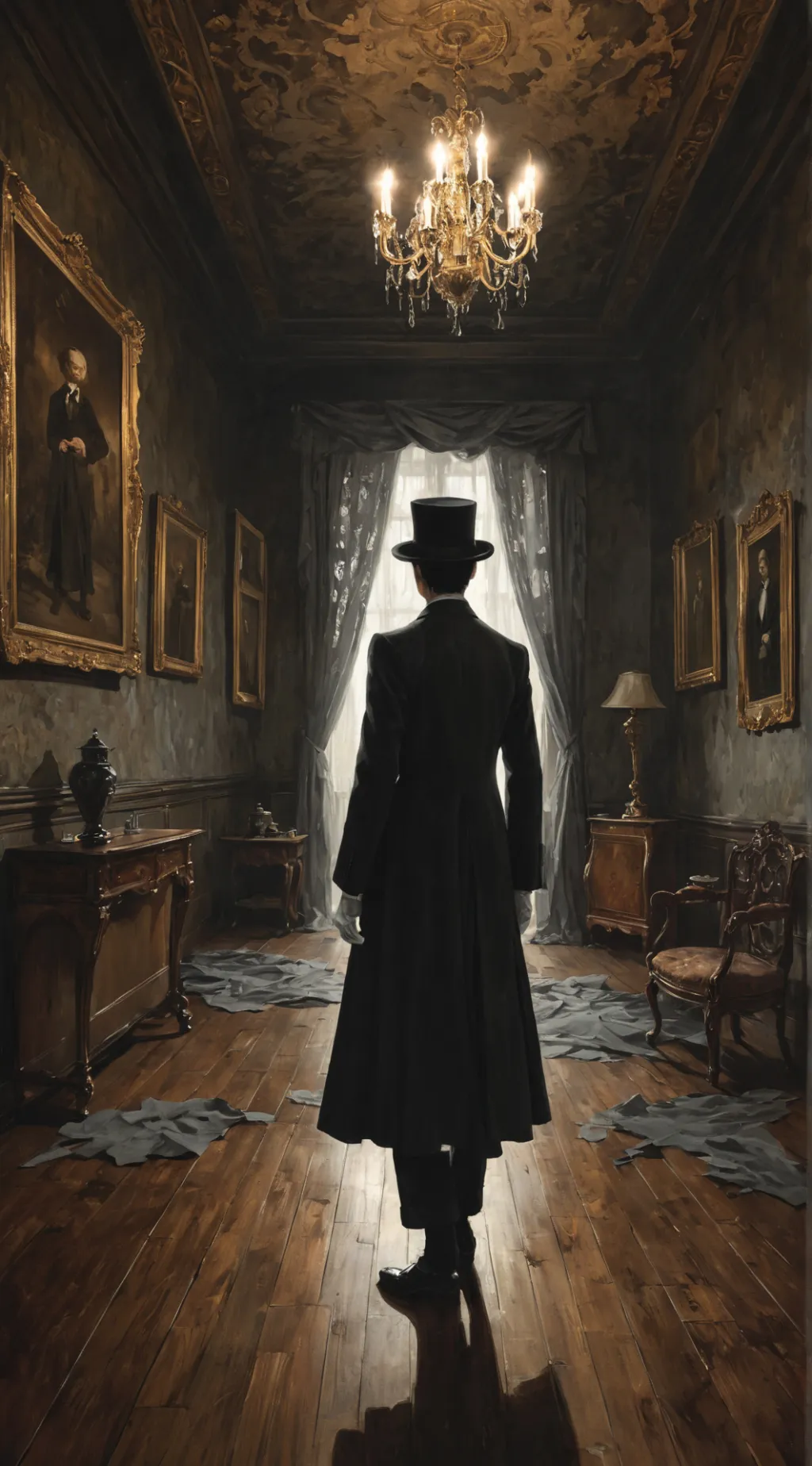 ai character: Lucien background