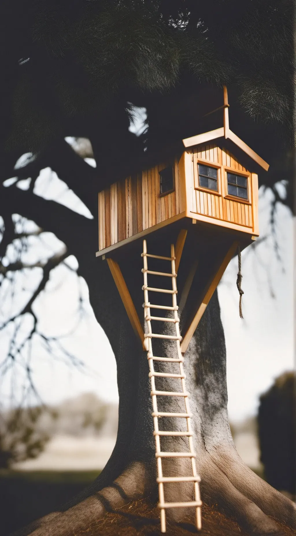ai character: Magic Tree House background